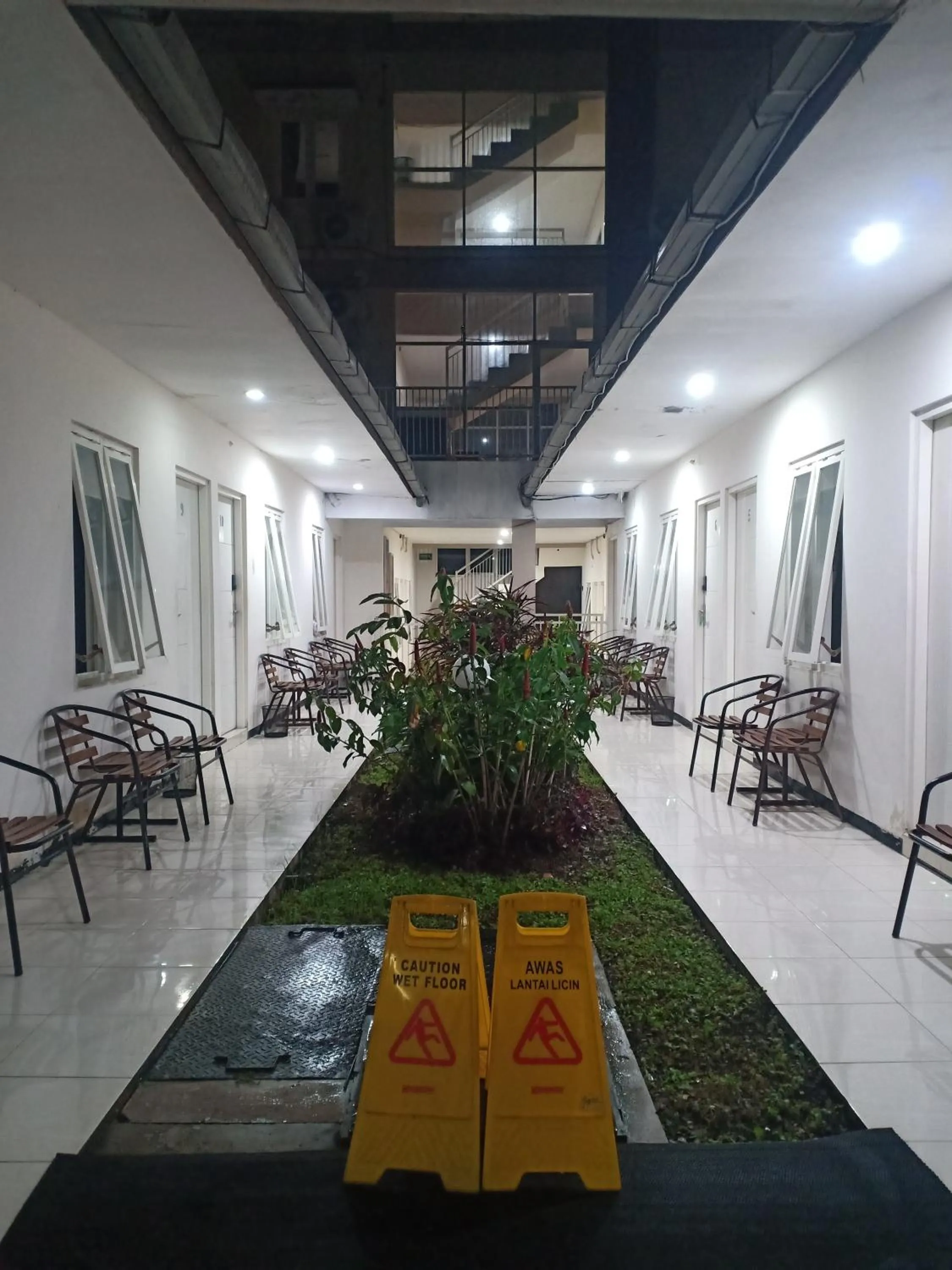 Seating area in shakila guest house