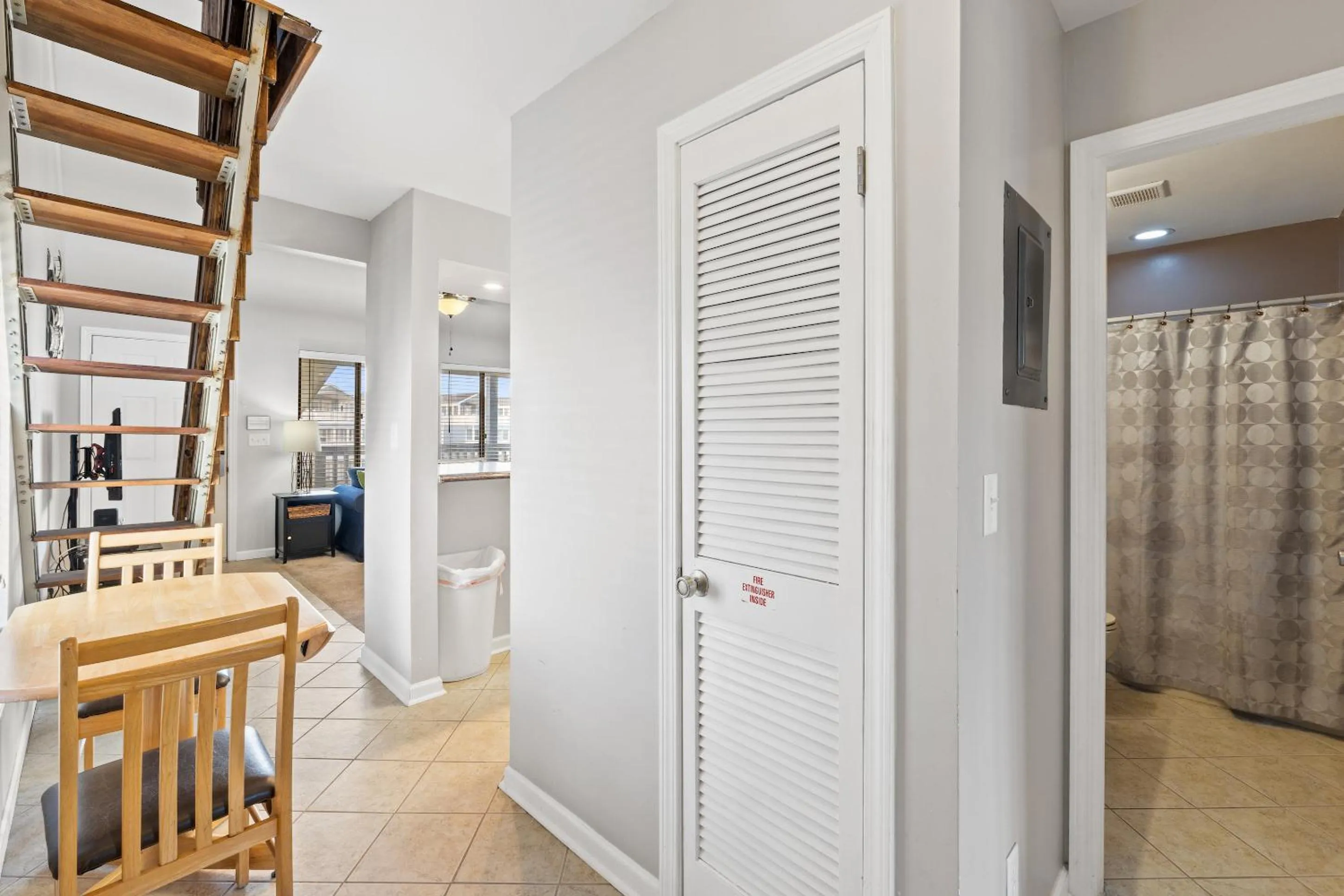 Dining area in Sunswept by Panhandle Getaways