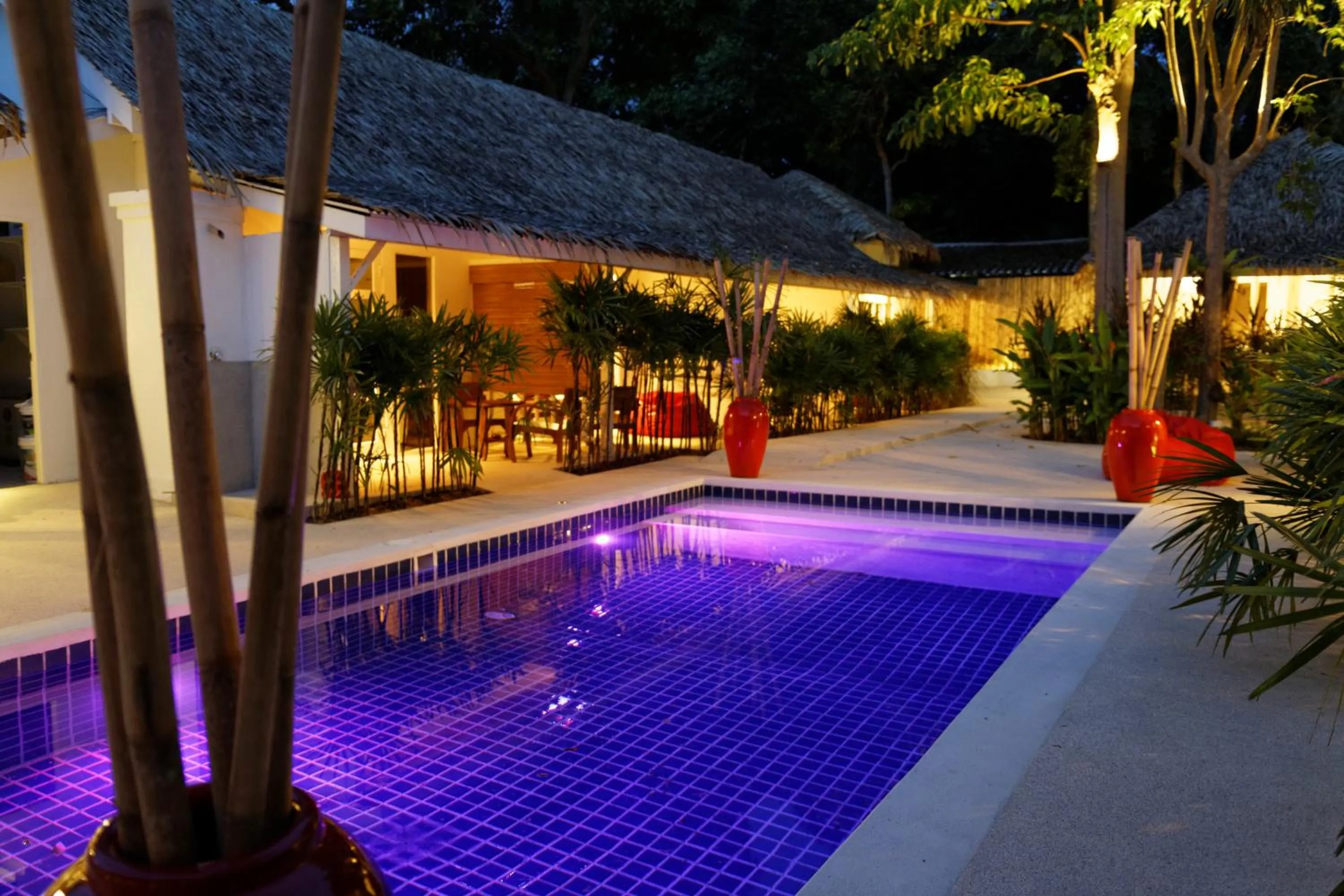 Swimming pool in The White Cottage