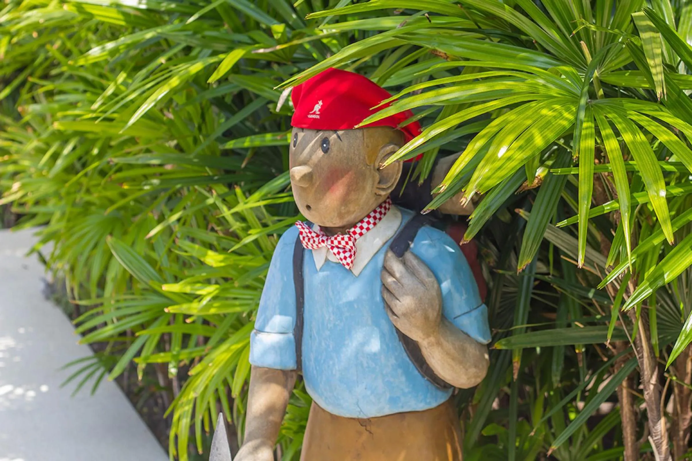 Decorative detail in The White Cottage