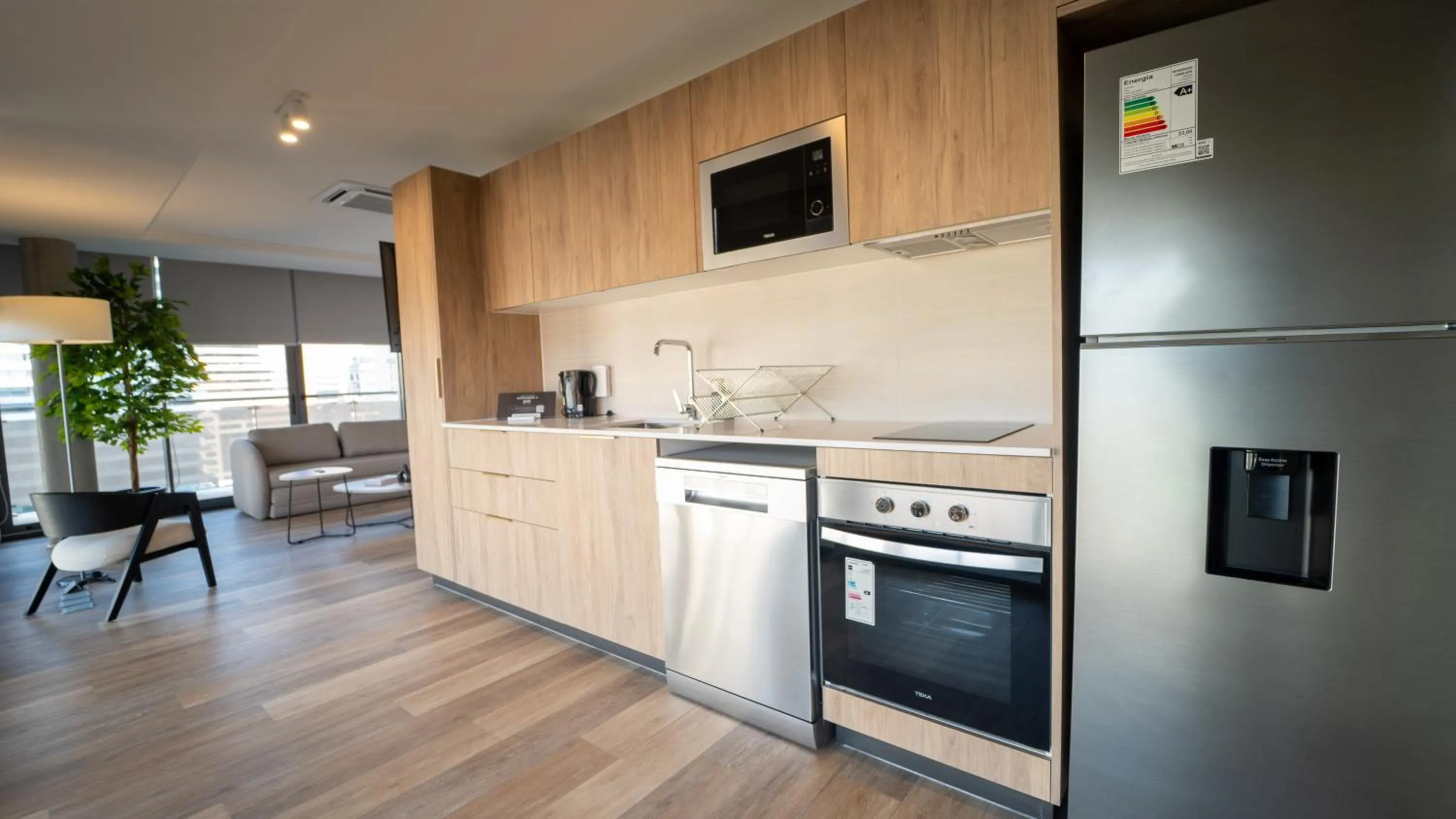 Kitchen or kitchenette in Spot Suites