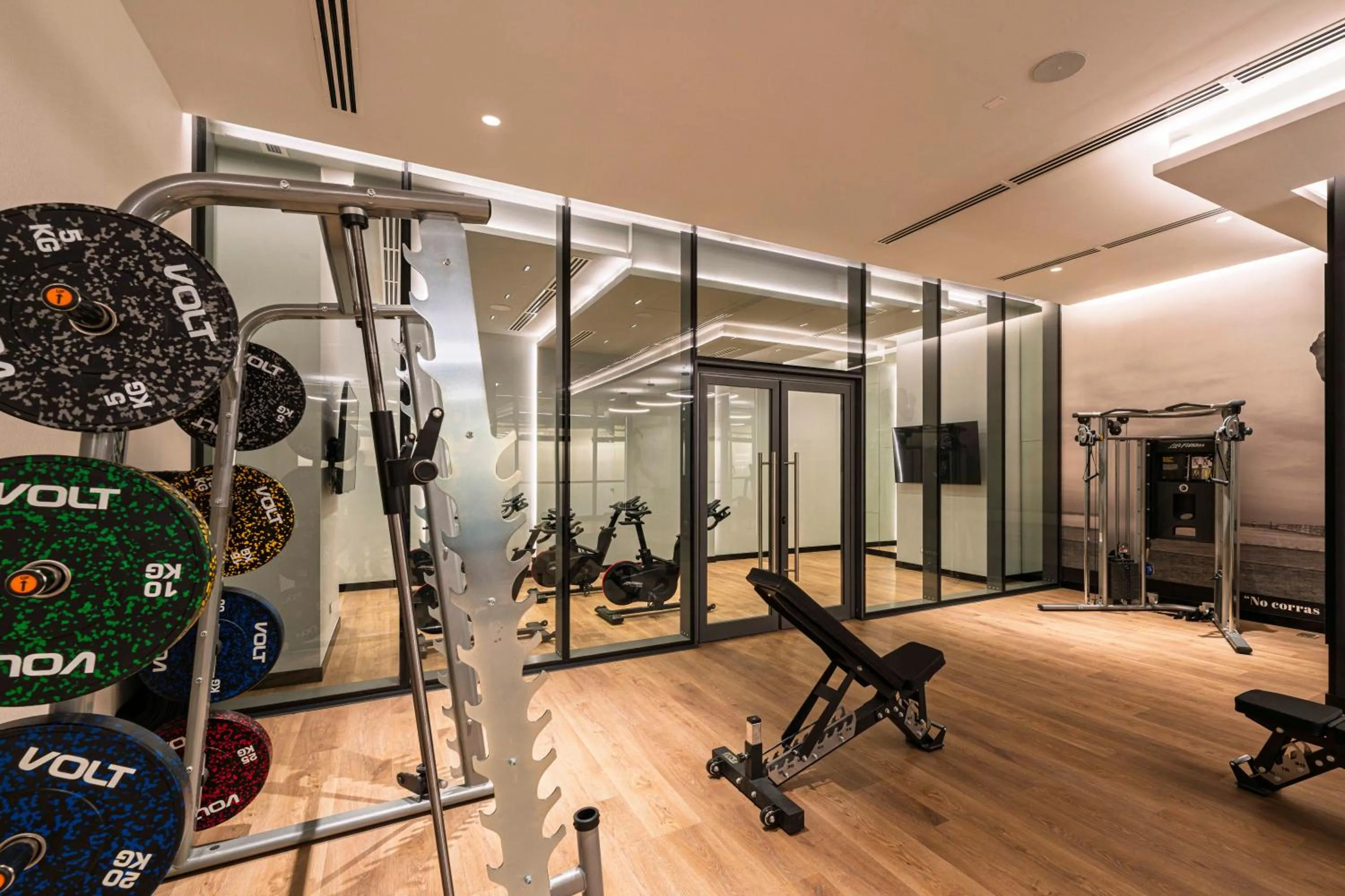 Fitness centre/facilities in Spot Suites