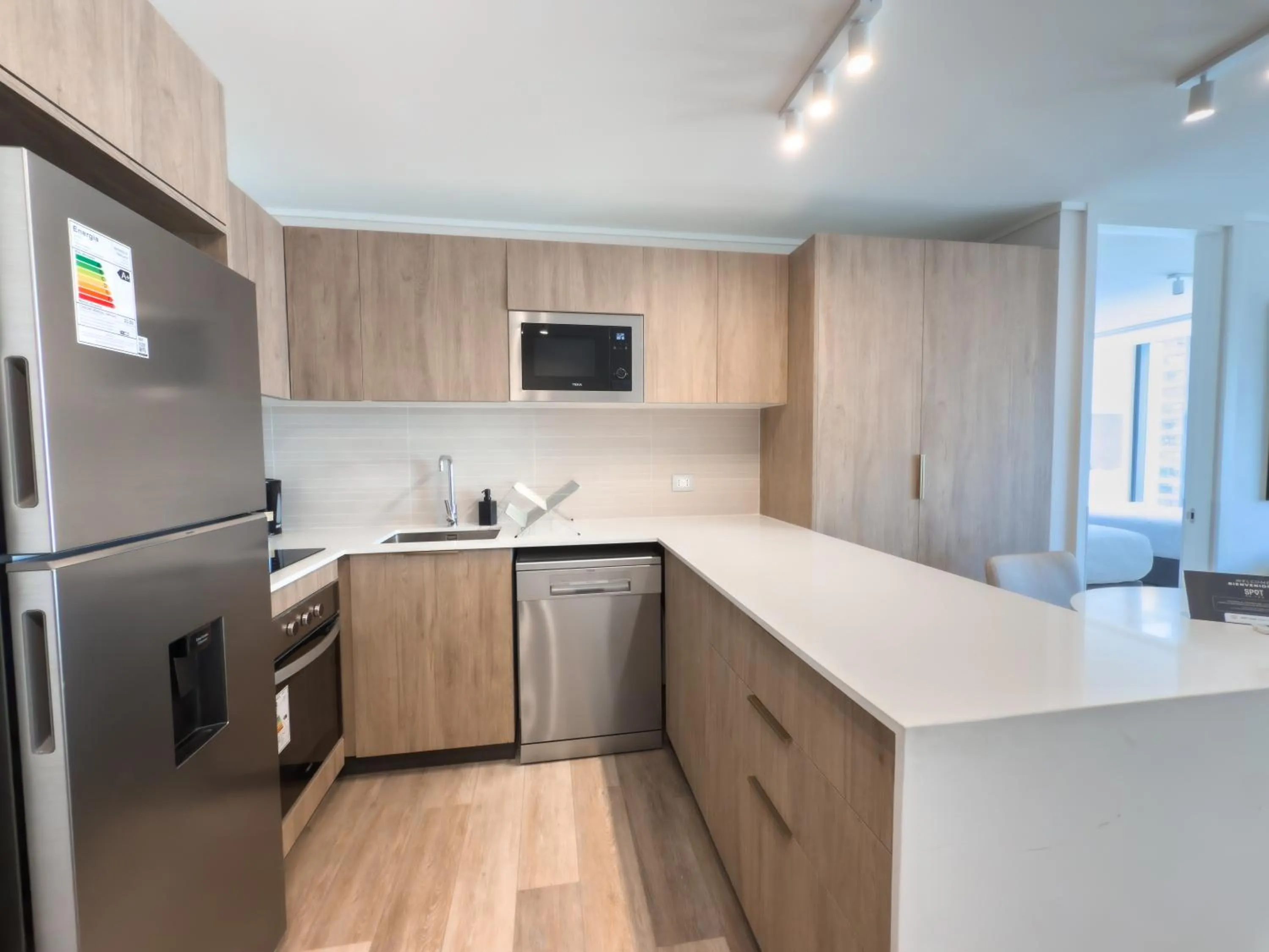 Kitchen or kitchenette in Spot Suites