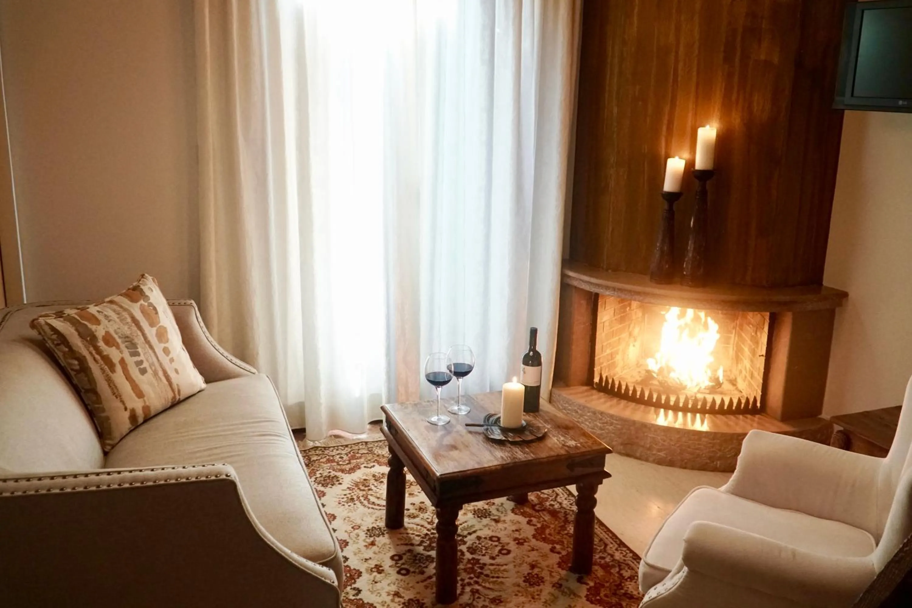 Living room in Xenonas Iresioni