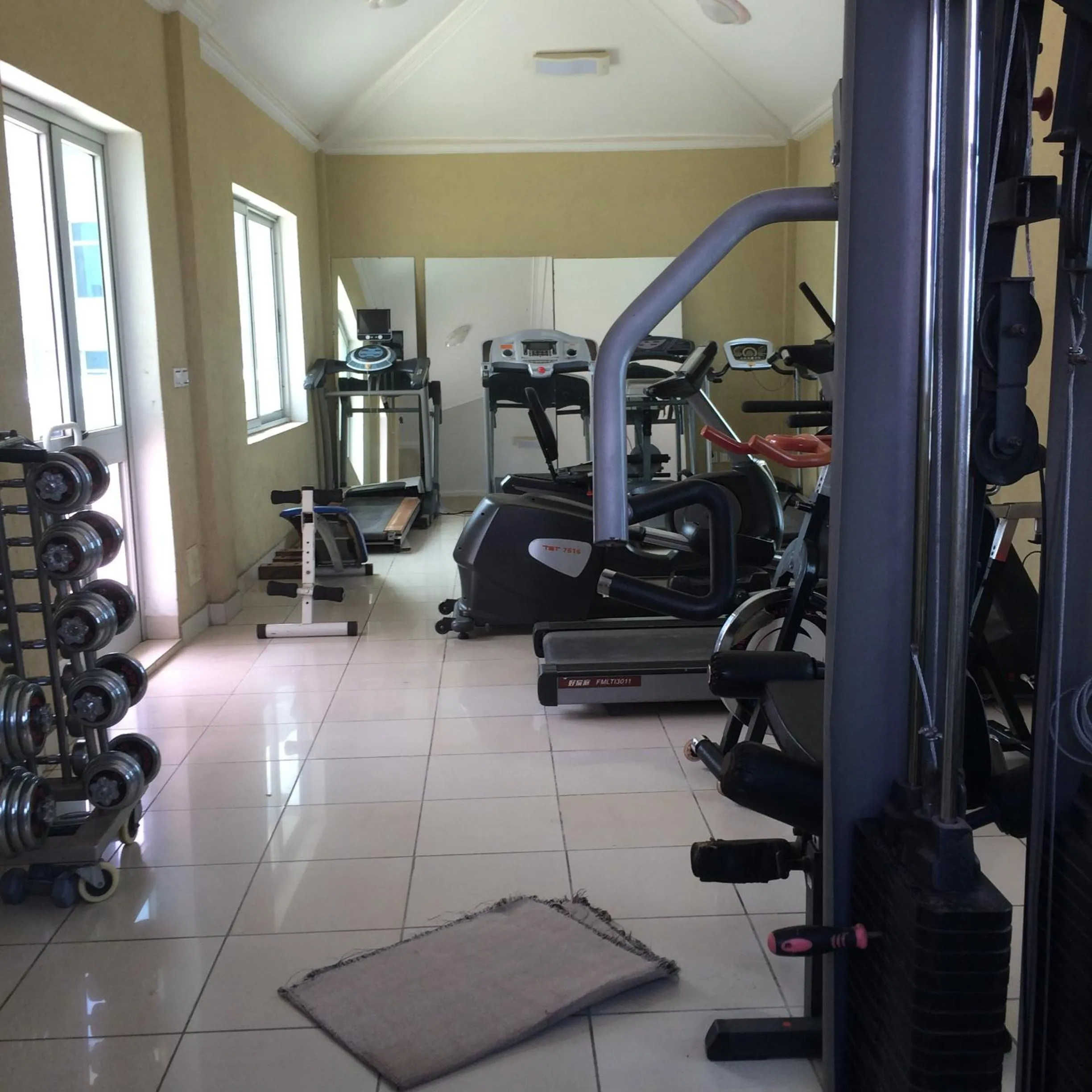 Fitness centre/facilities in Sun Beach Hôtel