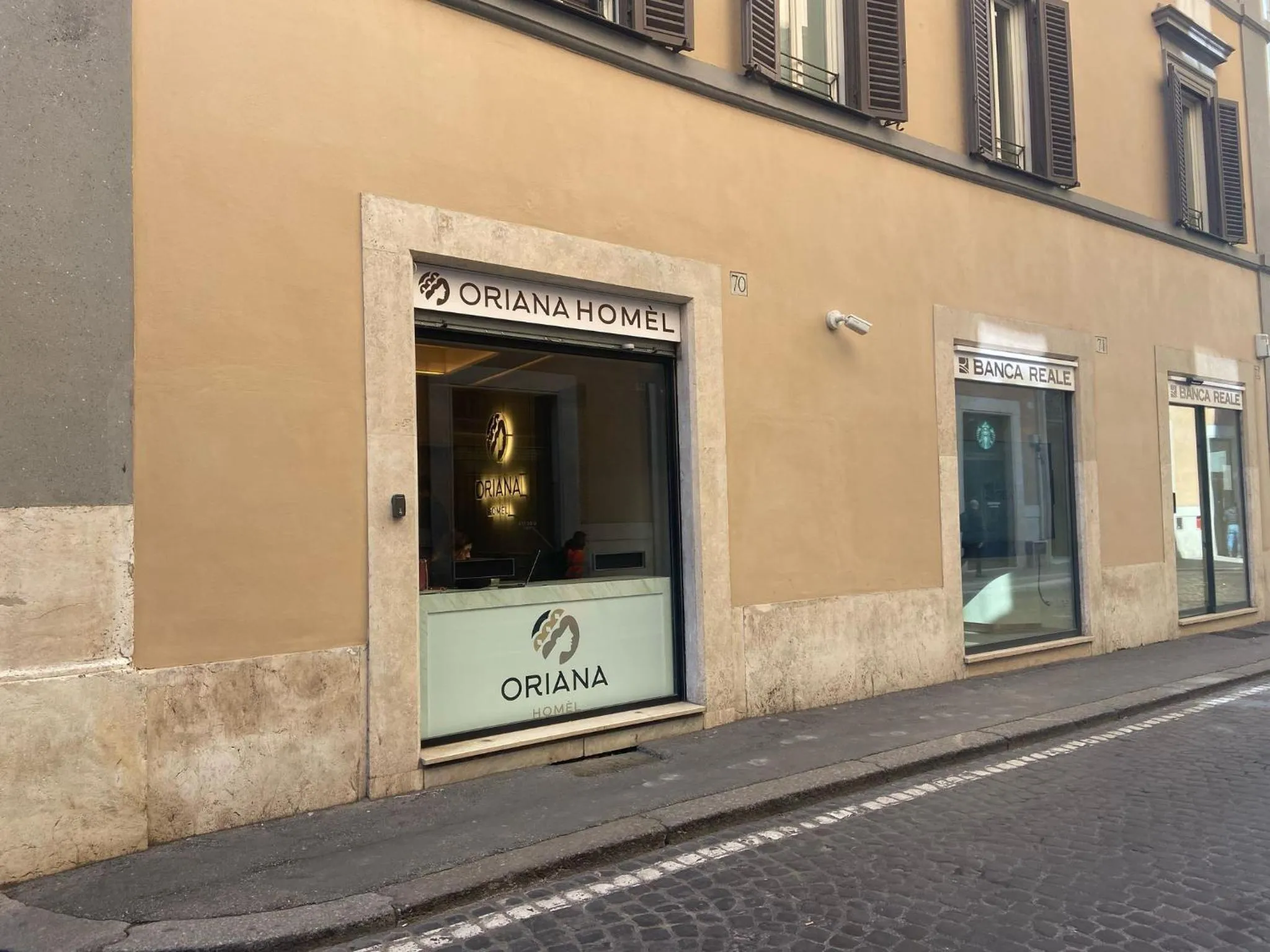 Lobby or reception in Oriana Homèl Roma