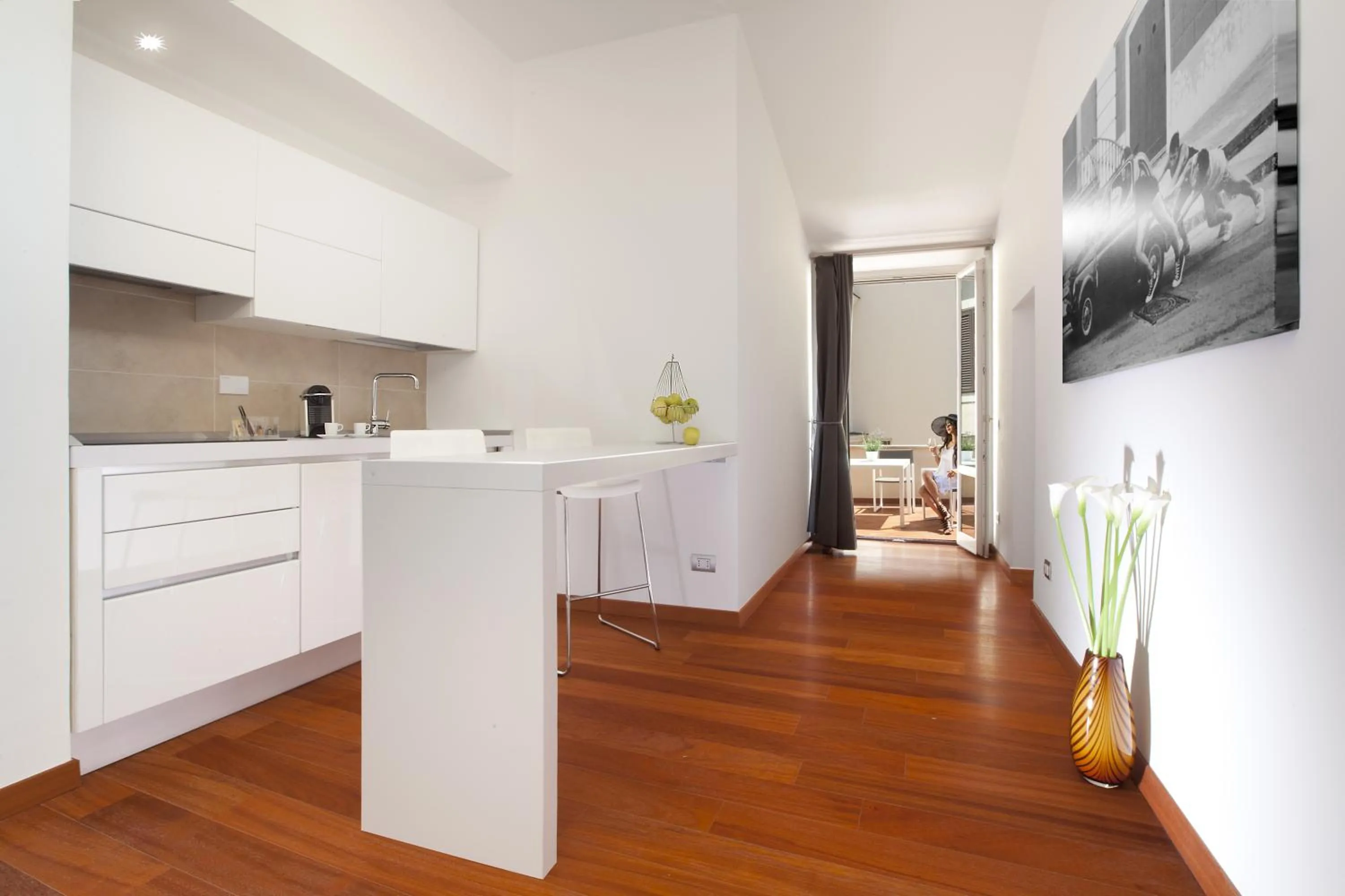 Kitchen or kitchenette in Oriana Homèl Roma