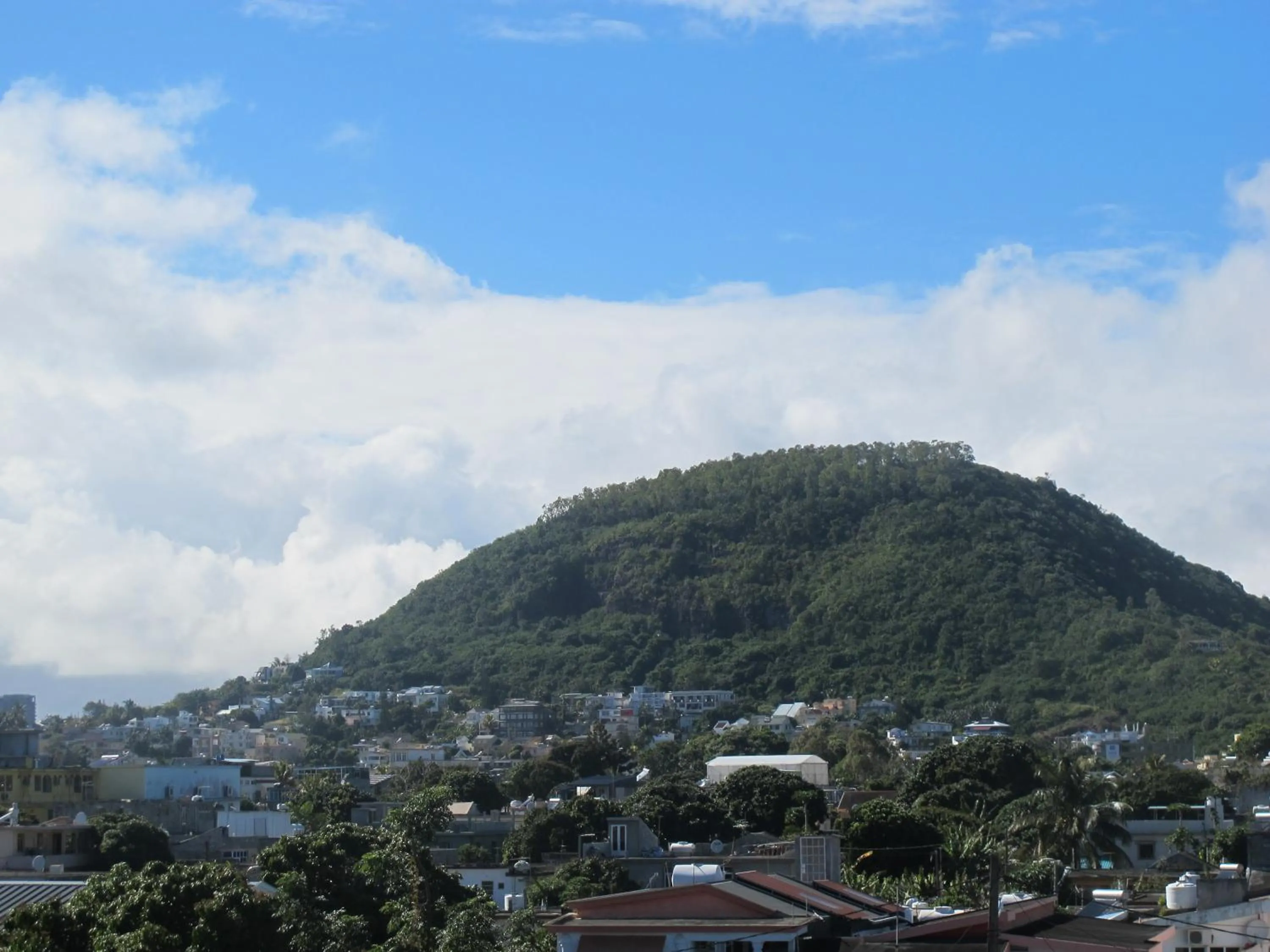 Mountain view in Auberge Le Rajah