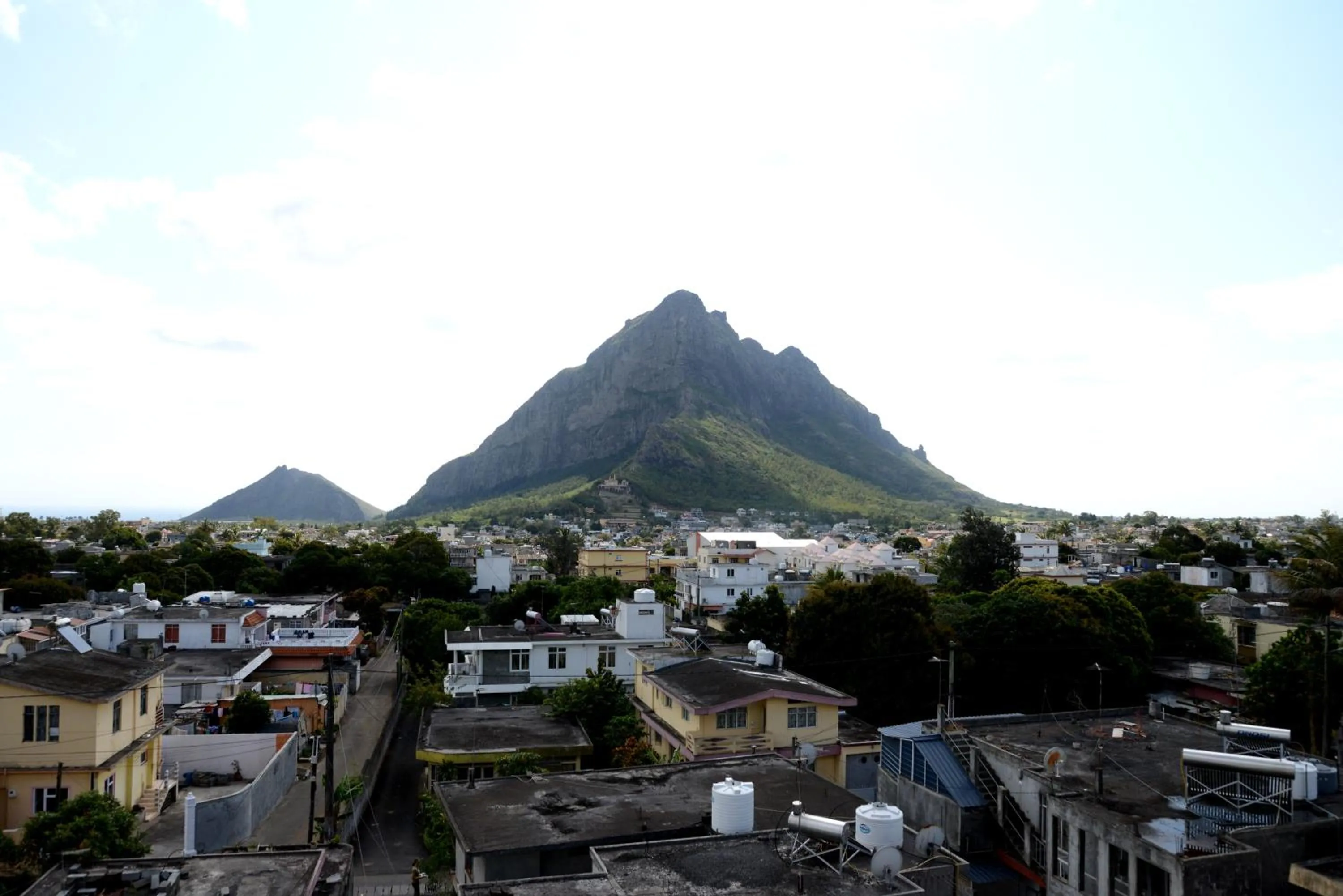 Mountain view in Auberge Le Rajah