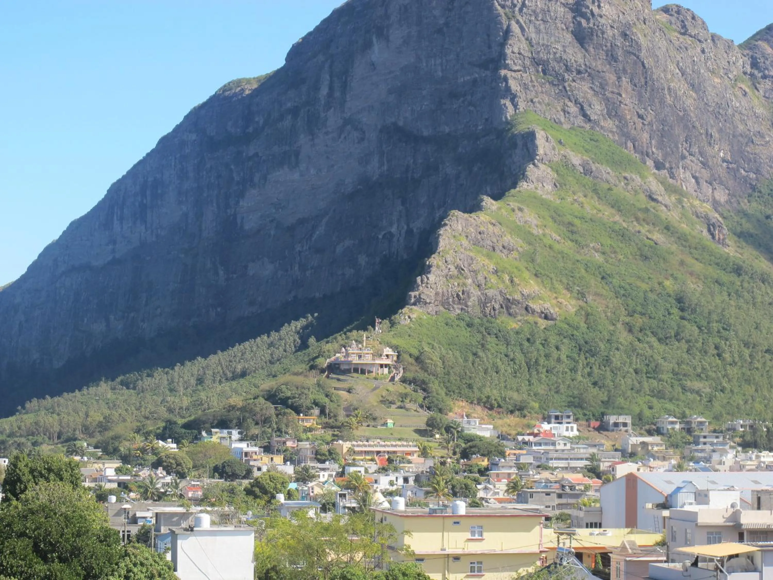 Mountain view in Auberge Le Rajah