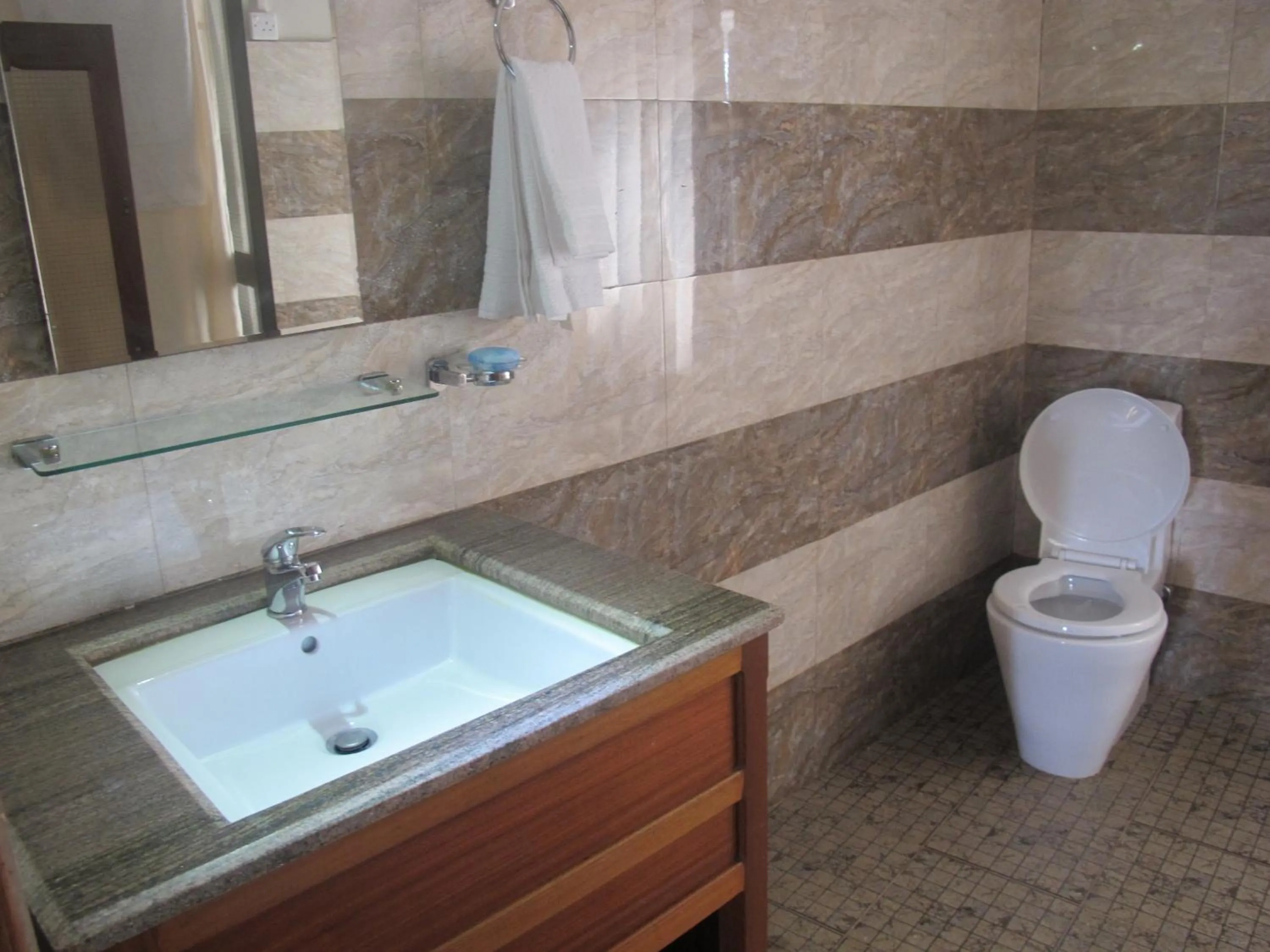 Bathroom in Auberge Le Rajah