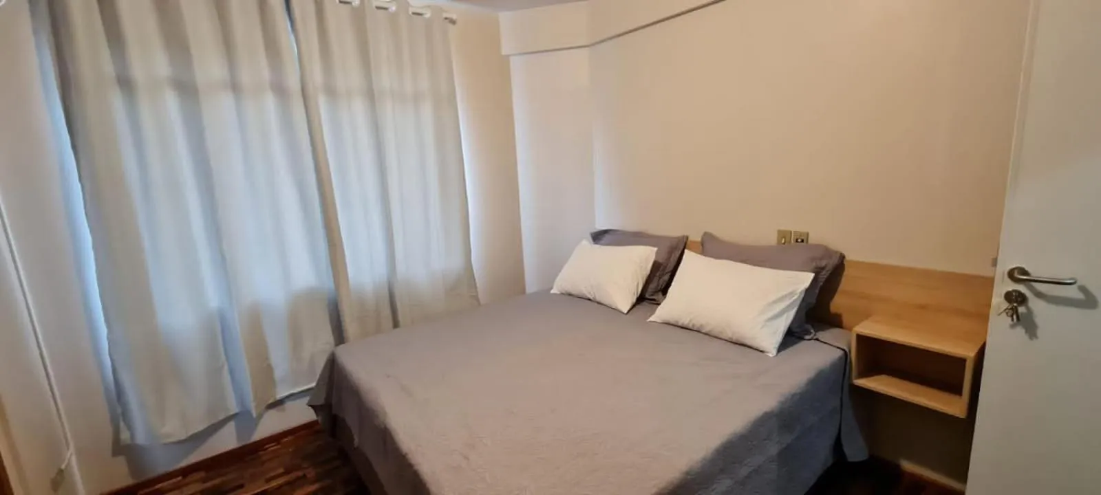 Bedroom, Bed in Hotel LF by Feliciano Joaçaba