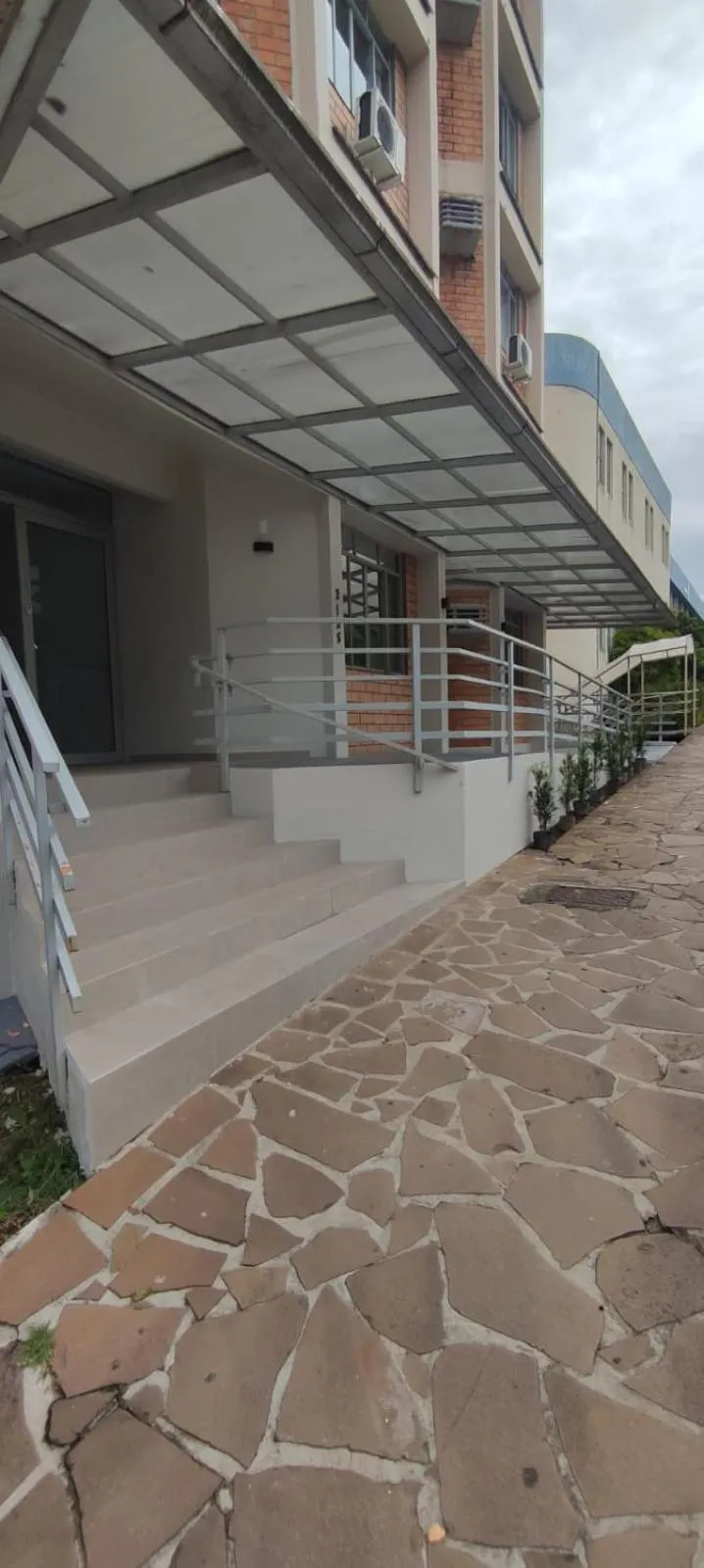 Facade/entrance in Hotel LF by Feliciano Joaçaba