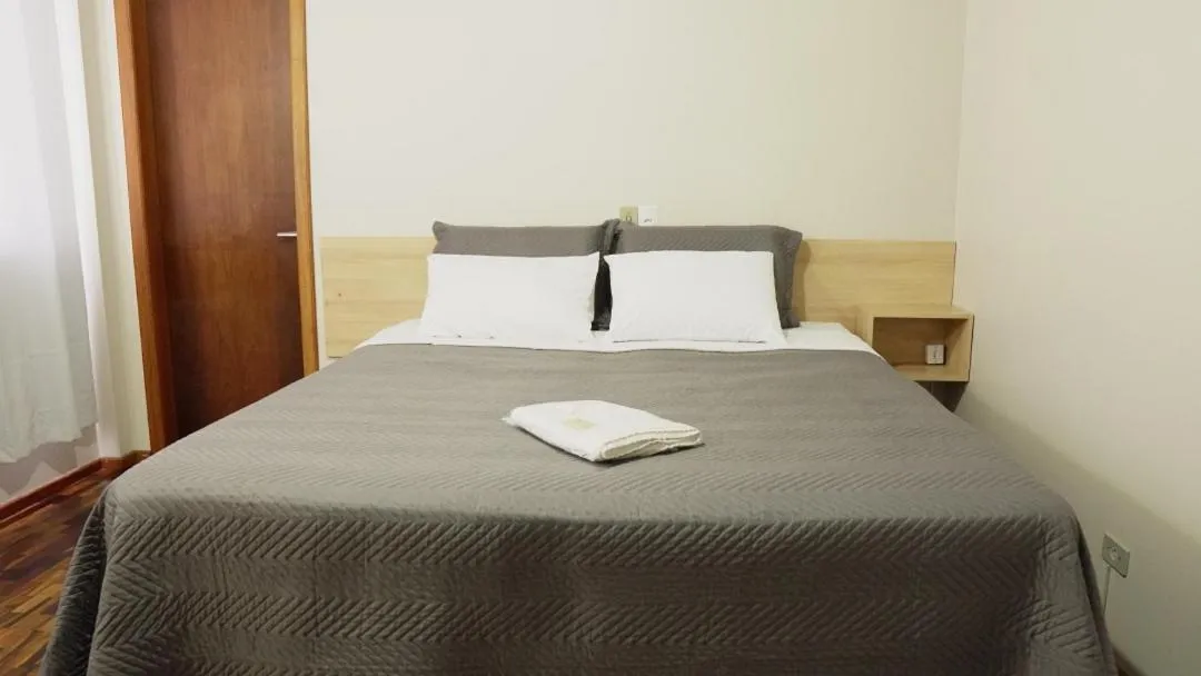 Bed in Hotel LF by Feliciano Joaçaba