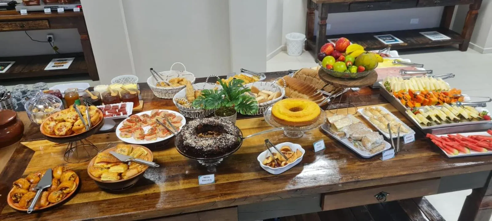 Buffet breakfast in Hotel LF by Feliciano Joaçaba