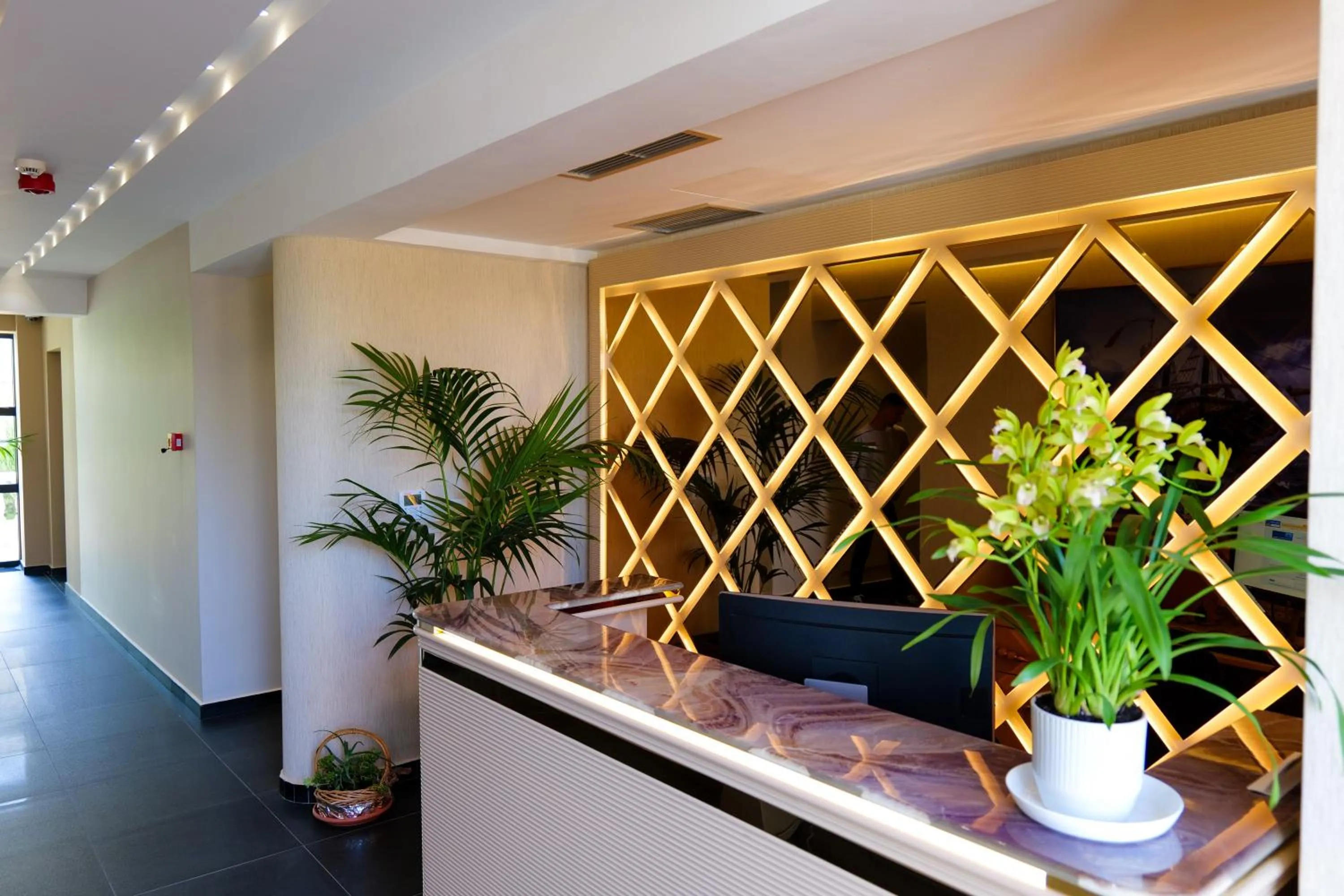 Lobby or reception in Bora Bora Hotel Ksamil