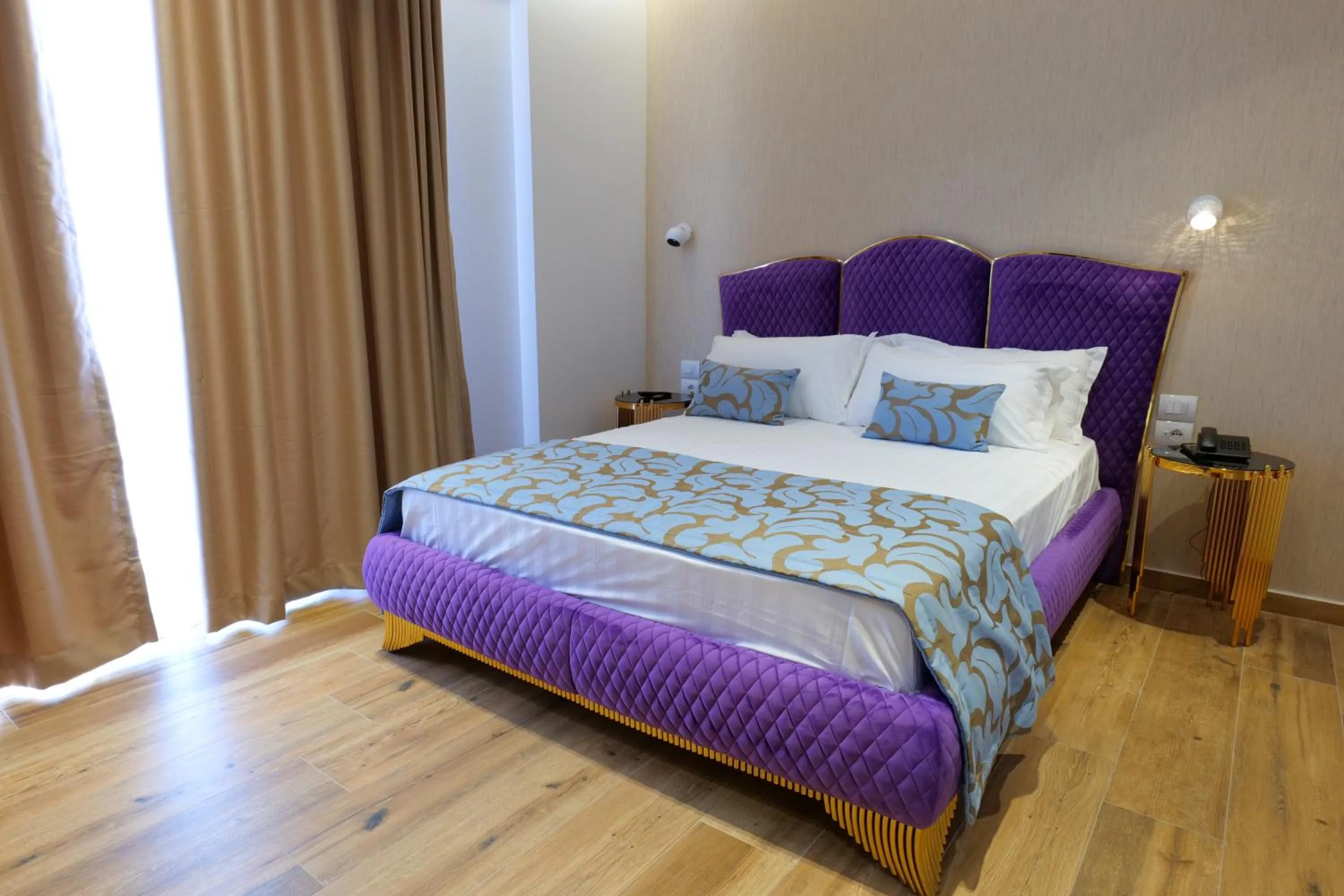 Bedroom, Bed in Bora Bora Hotel Ksamil