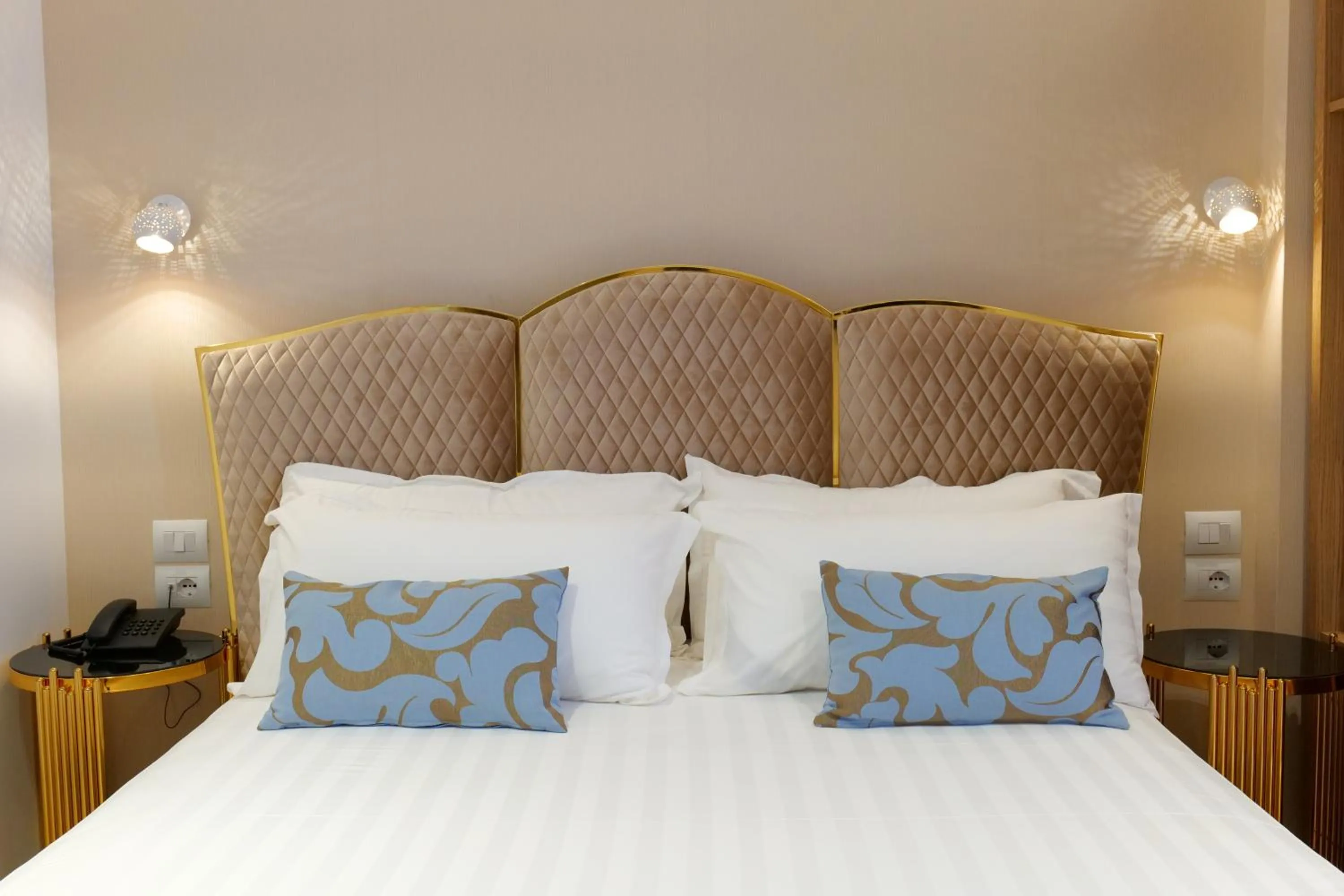 Bedroom, Bed in Bora Bora Hotel Ksamil