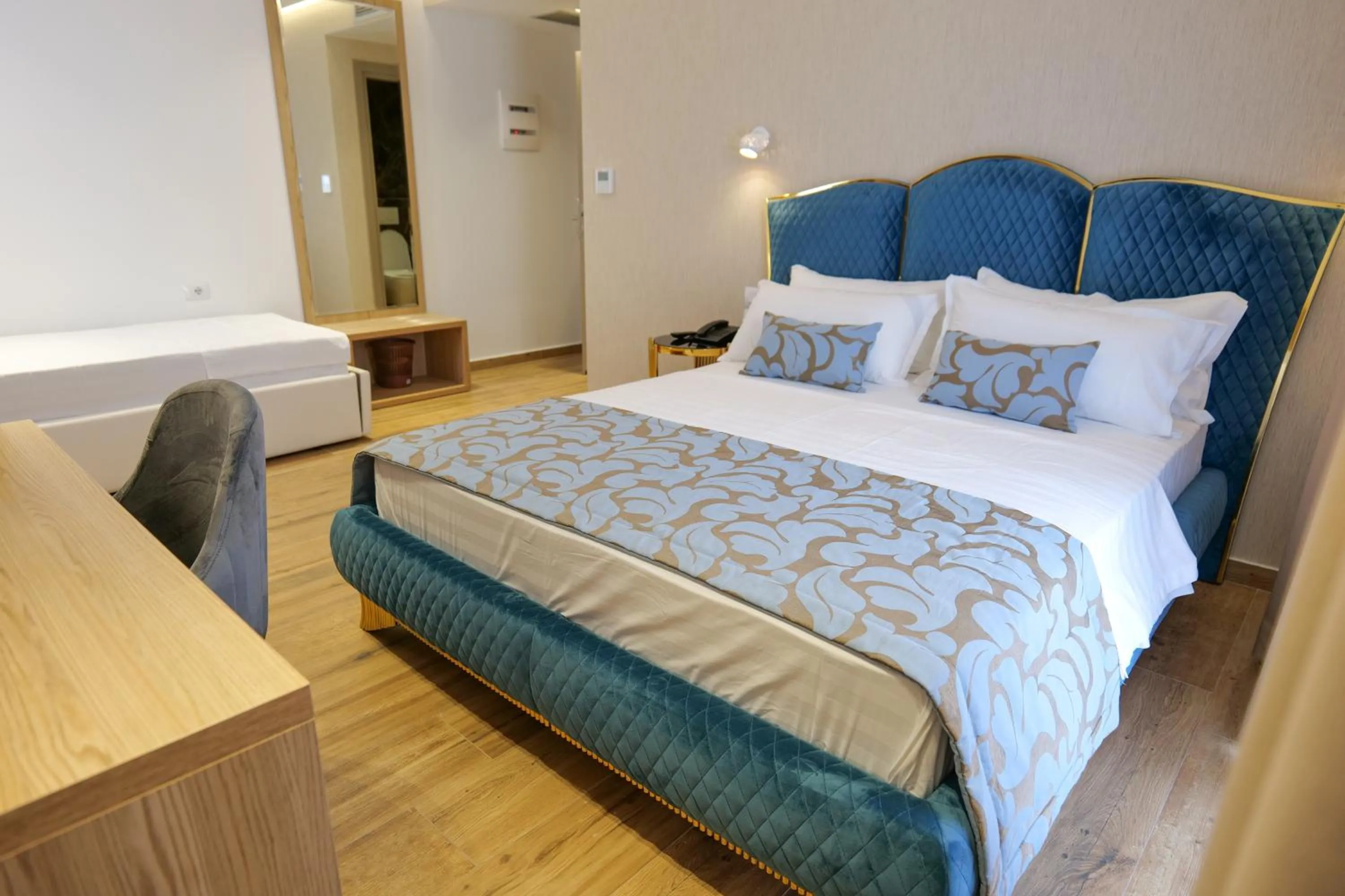 Bedroom, Bed in Bora Bora Hotel Ksamil