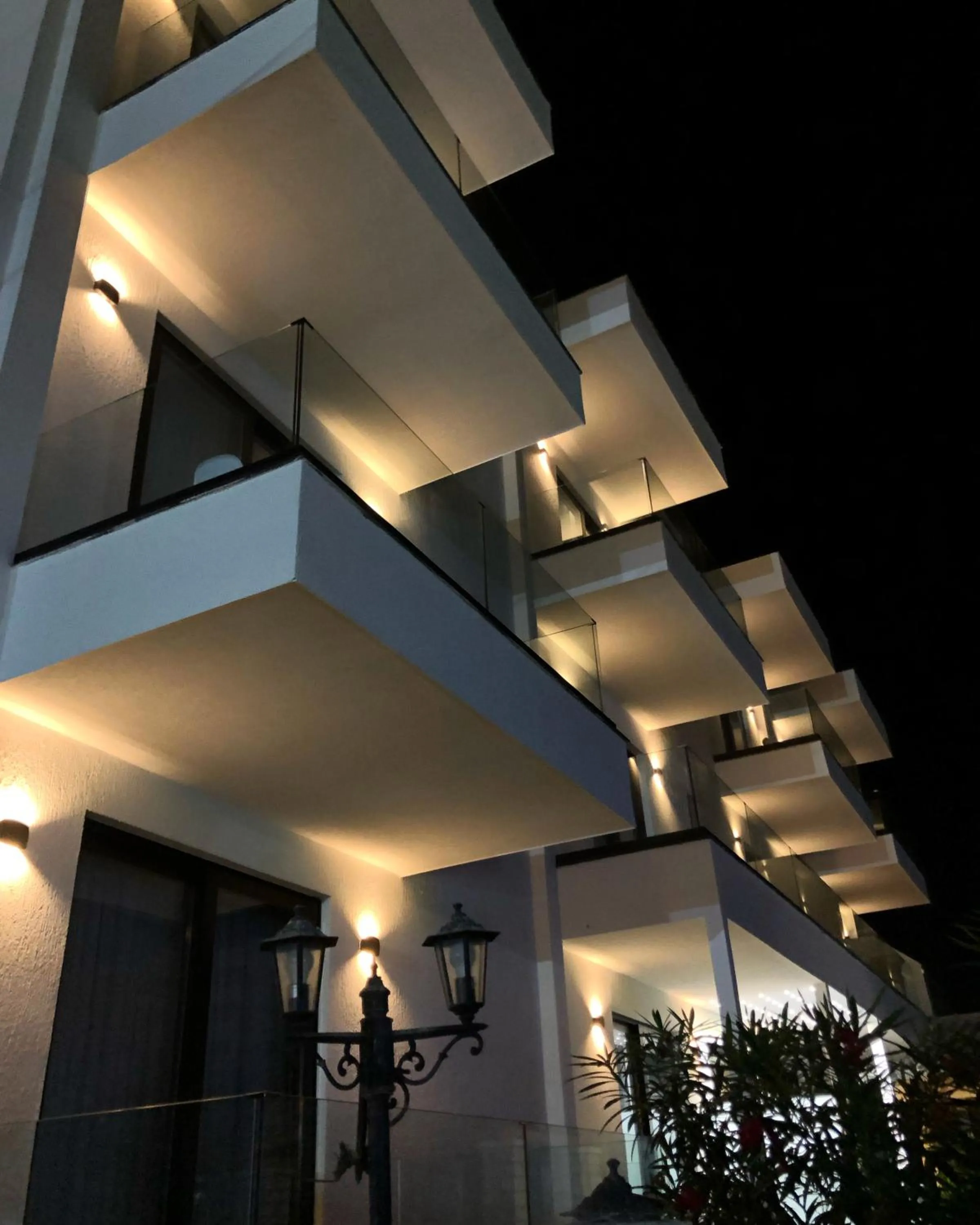 Property building in Bora Bora Hotel Ksamil