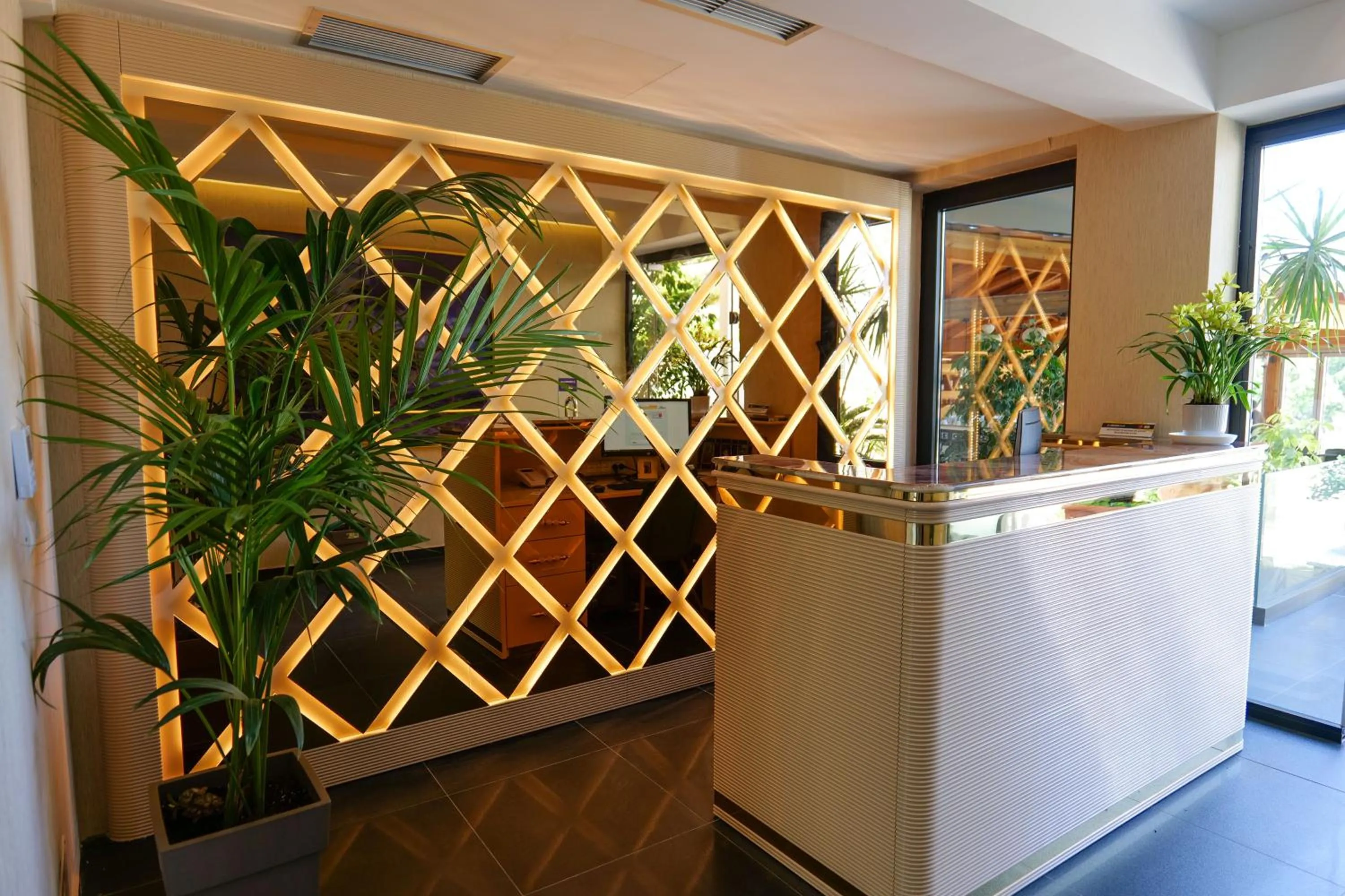 Lobby or reception in Bora Bora Hotel Ksamil