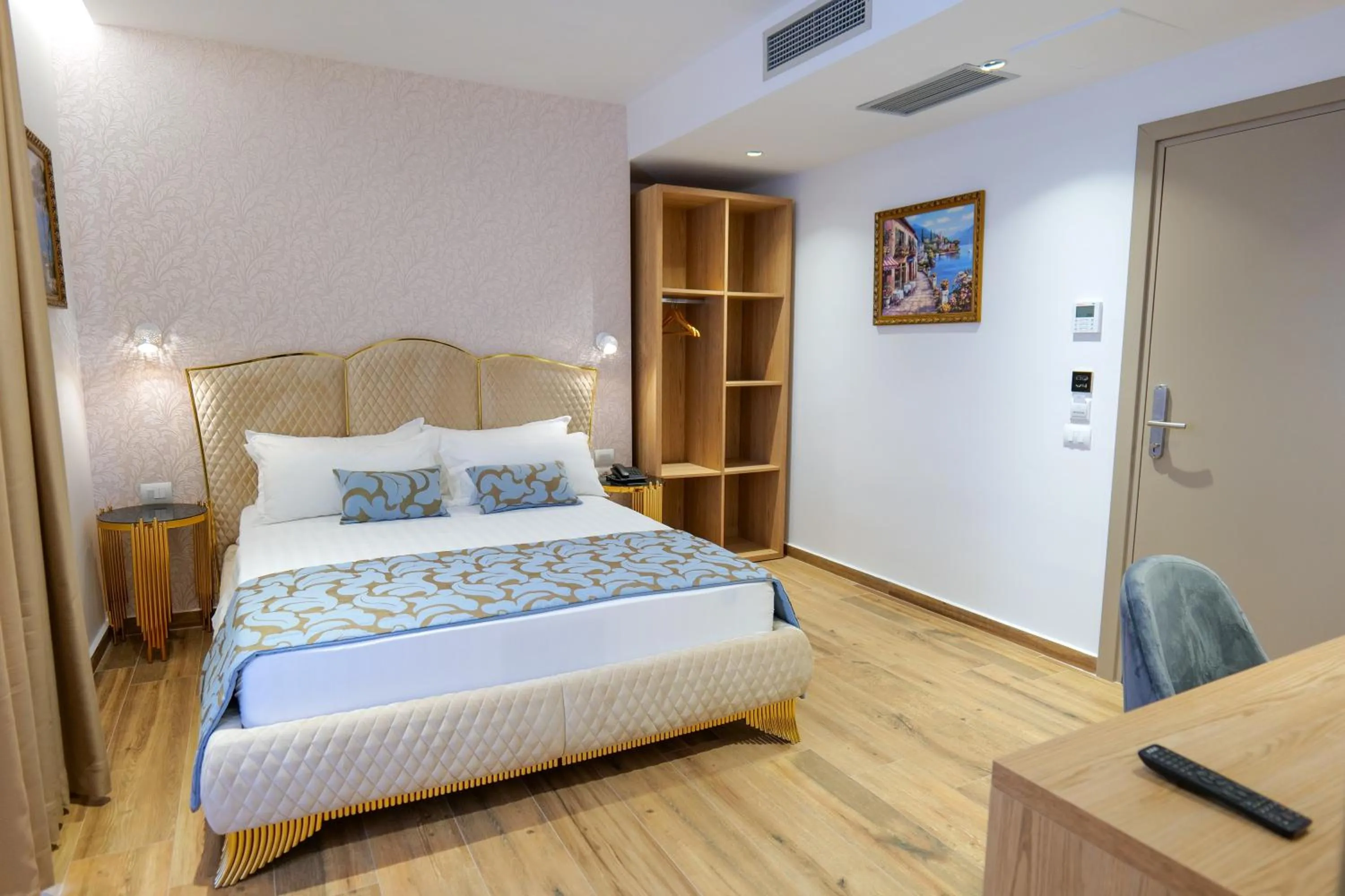 Bedroom, Bed in Bora Bora Hotel Ksamil