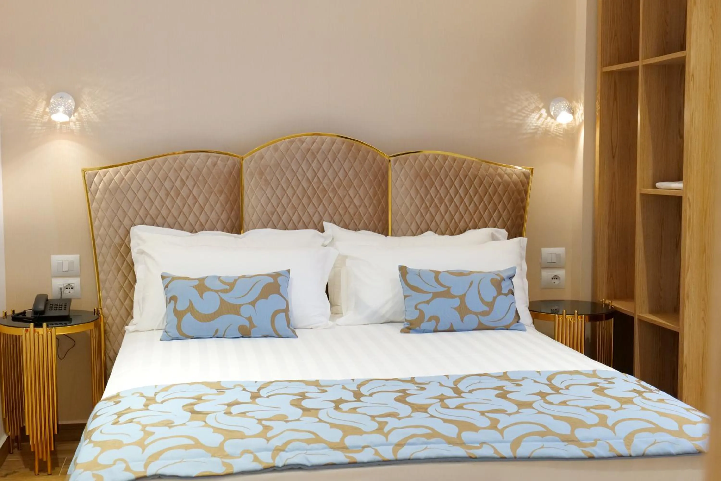 Bedroom, Bed in Bora Bora Hotel Ksamil