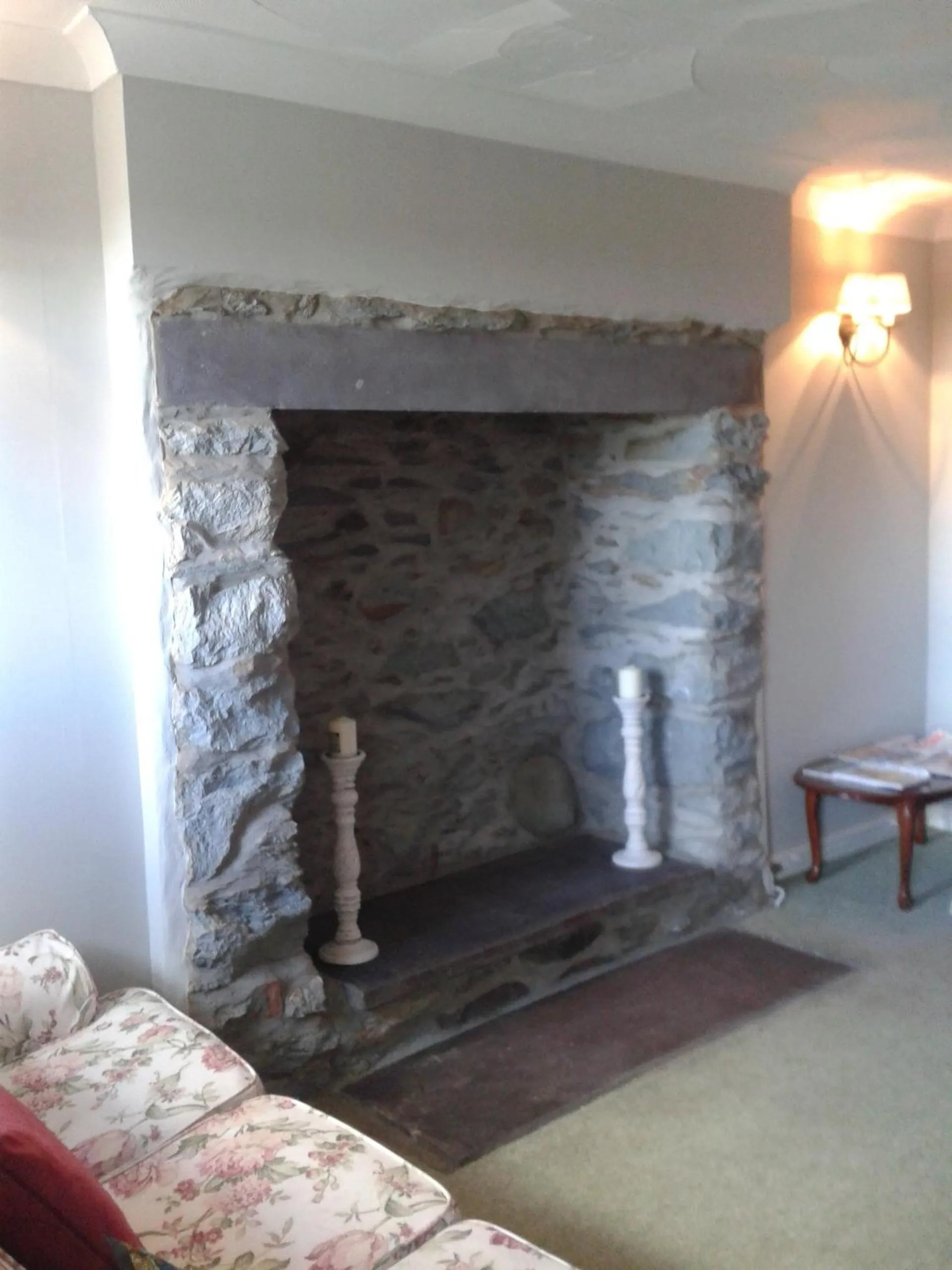 Decorative detail in Groeslon Ty Mawr B & B