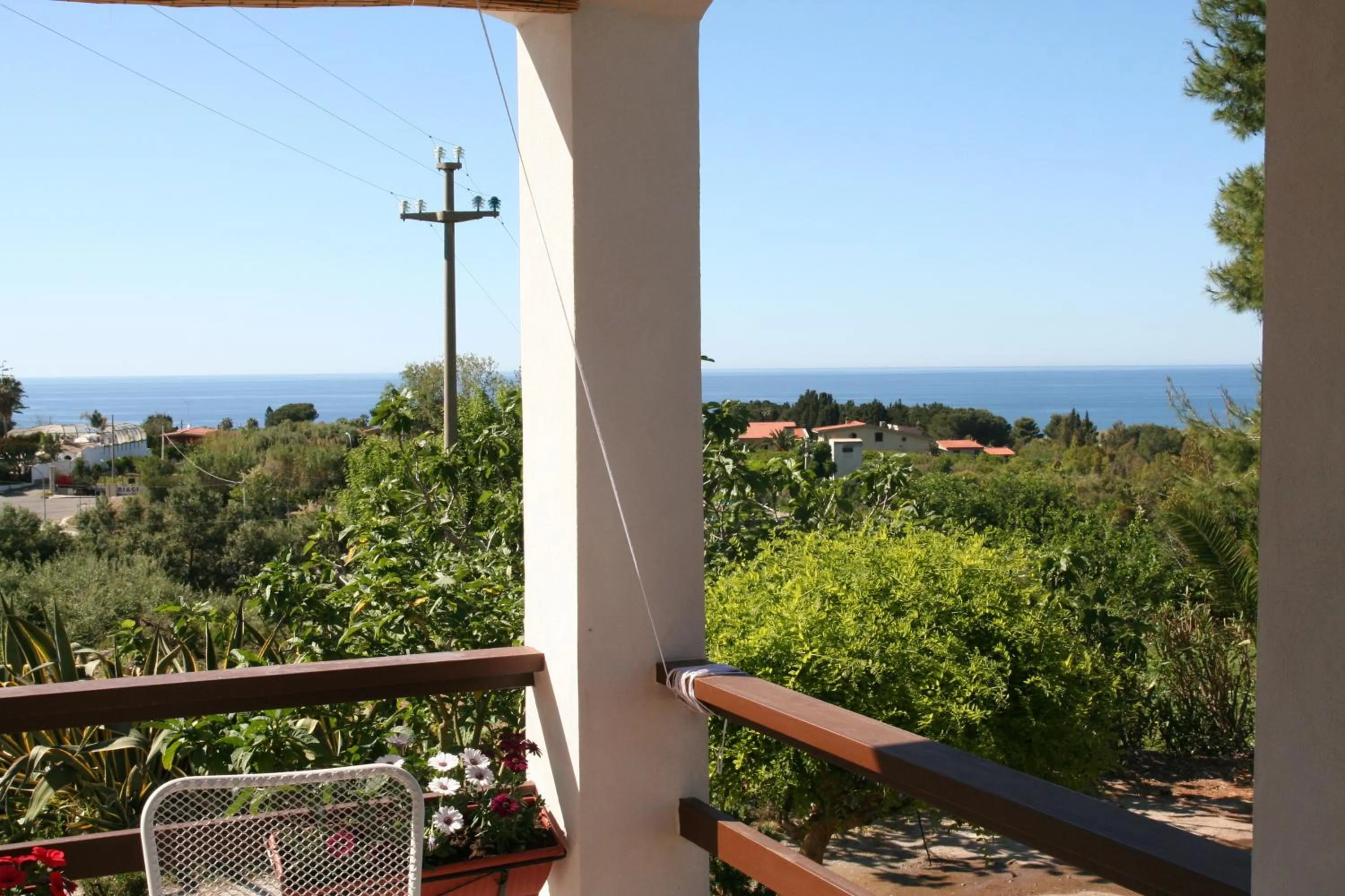 Sea view in B&B A casa di Picci