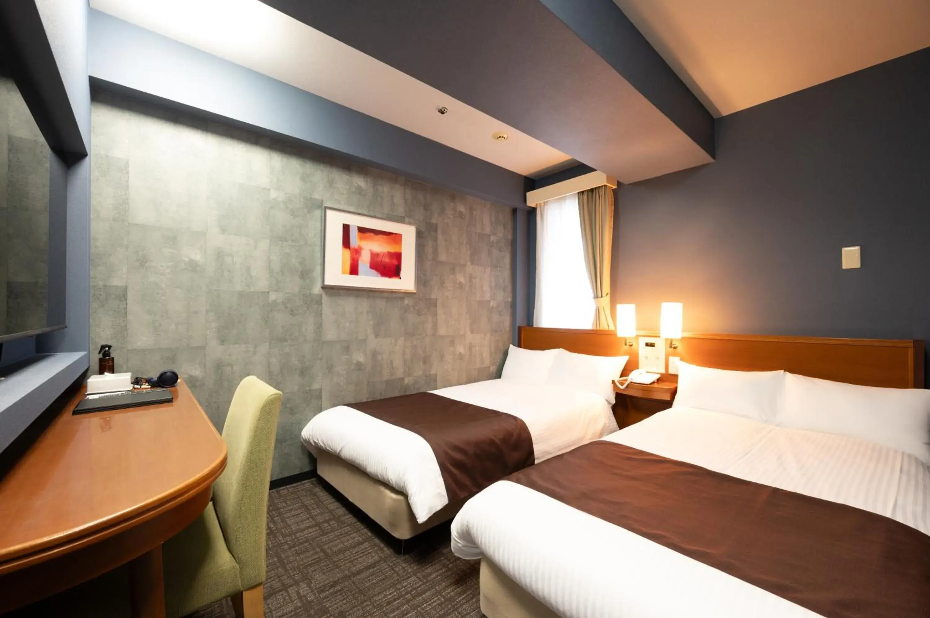 Standard Twin Room - single occupancy in HOTEL THE7 Kumamoto Standard Twin Room - single occupancy in HOTEL THE7 Kumamoto