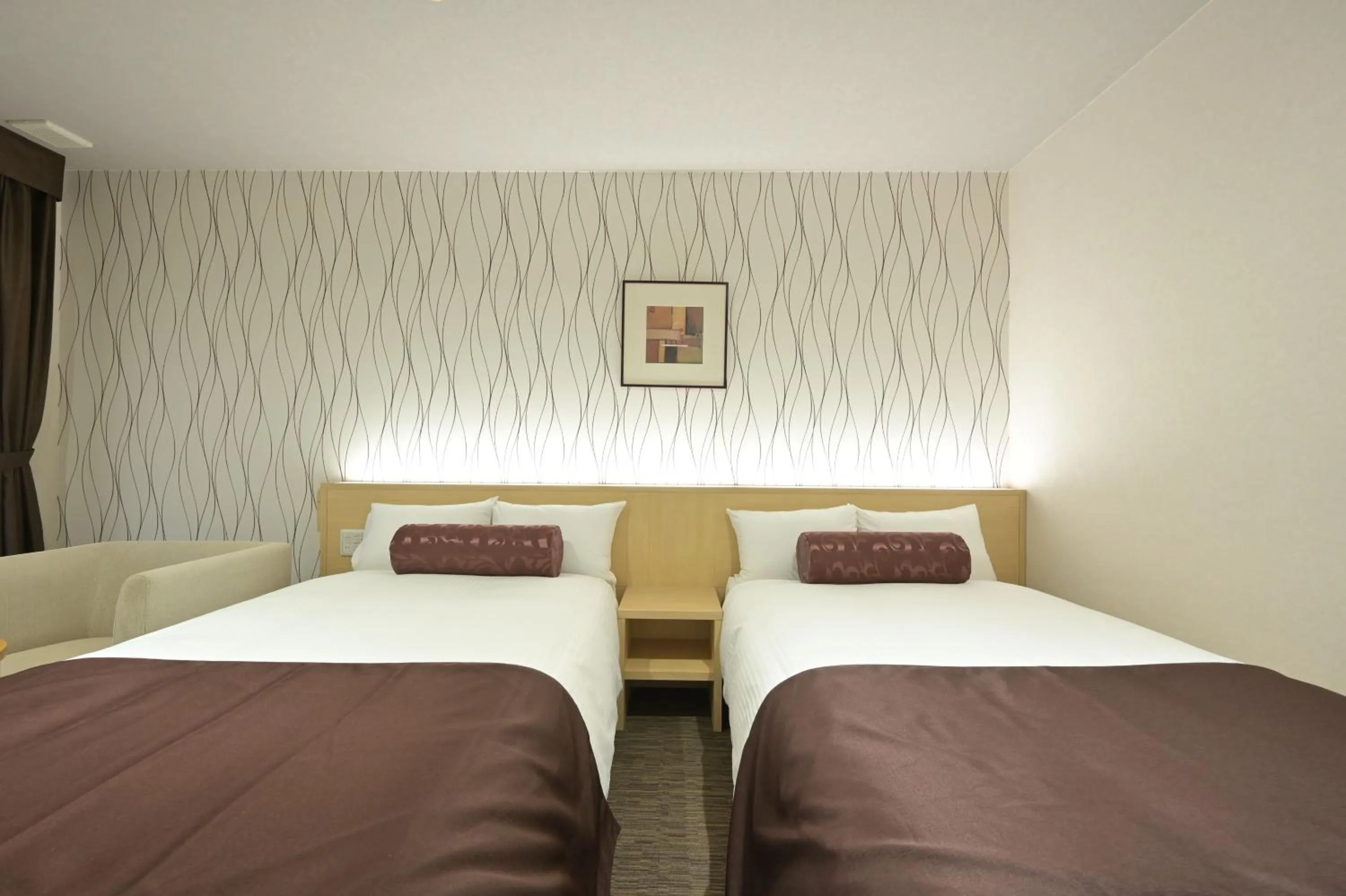 Bed in HOTEL THE7 Kumamoto