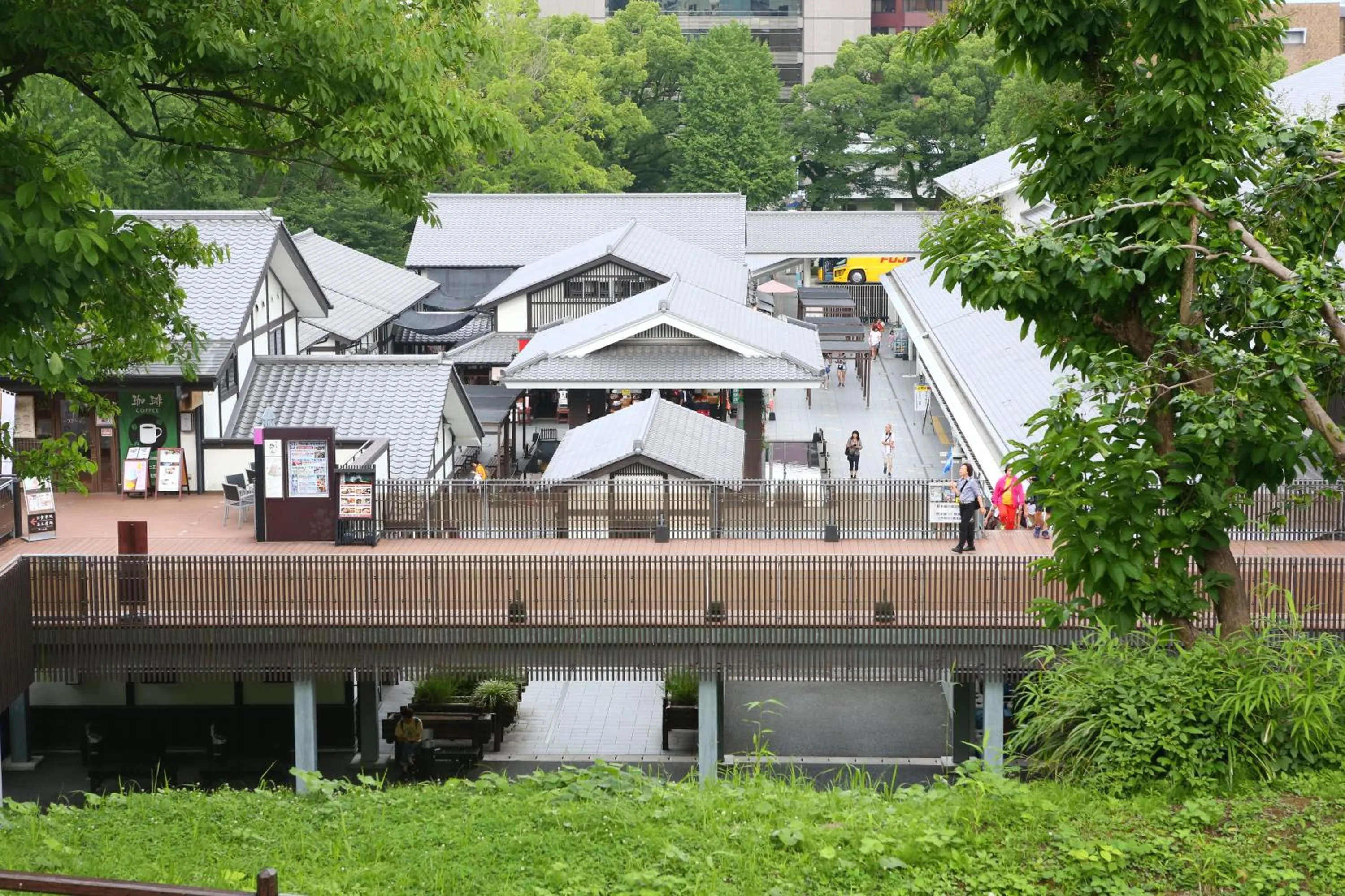 Nearby landmark in HOTEL THE7 Kumamoto