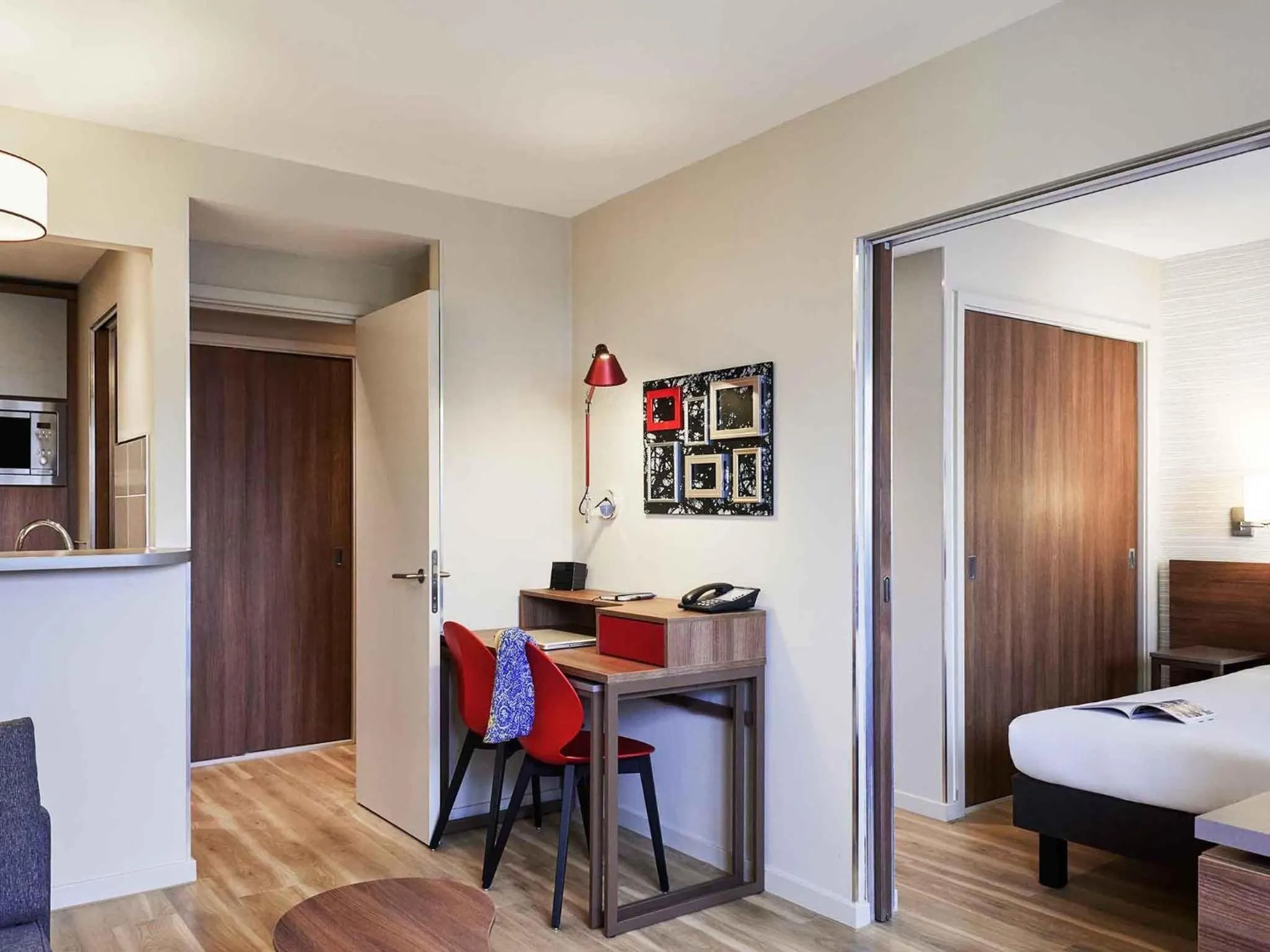 Bedroom in Aparthotel Adagio Birmingham City Centre