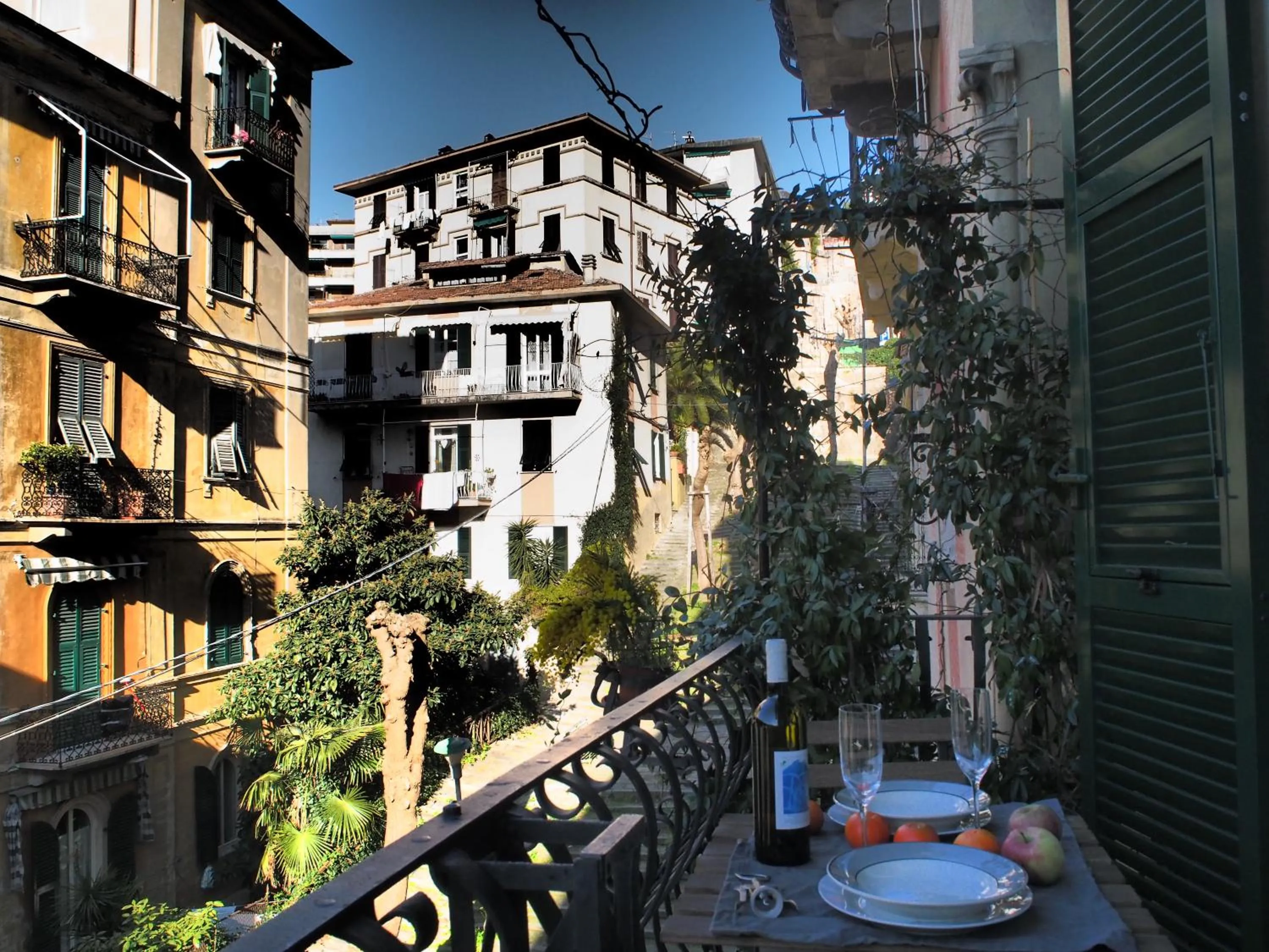 Balcony/Terrace in B&B Cernaia 42