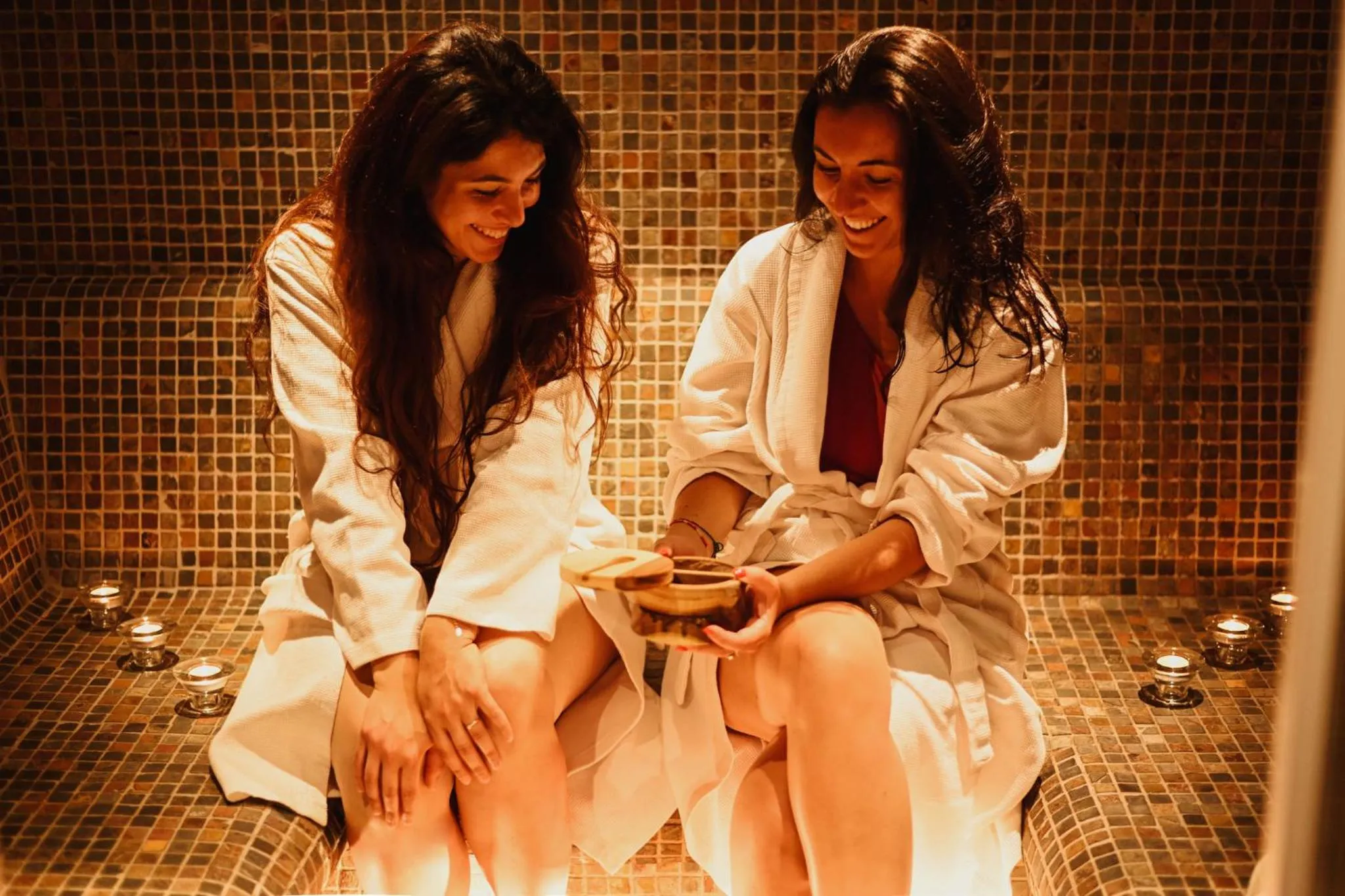 Steam room in Demeure de la Carmine, sejour bien-etre d'exception, piscine, hammam, champagne