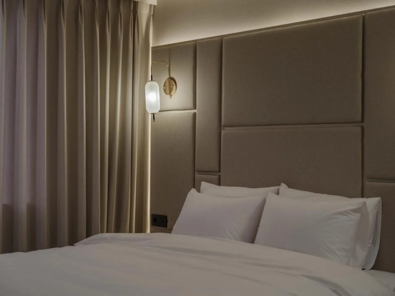 Bed in Vibe Hotel Gimhae Jangyu