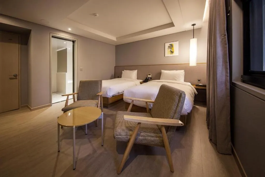 Bed in Hound Hotel Yeonsan