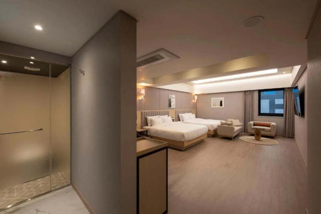 Bed in Hound Hotel Yeonsan