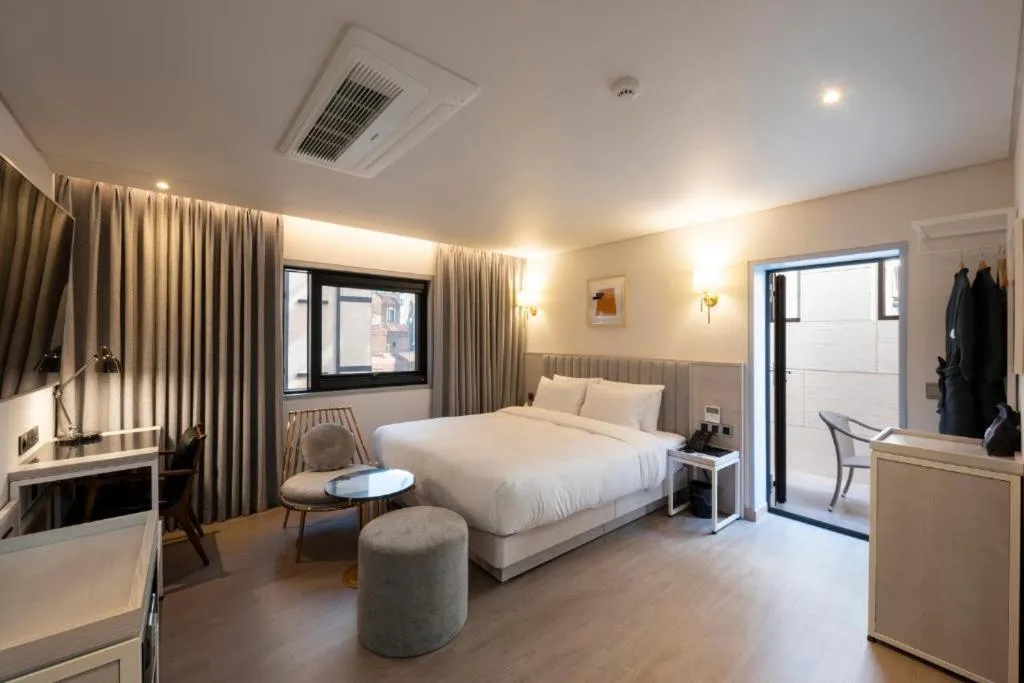 Bed in Hound Hotel Yeonsan