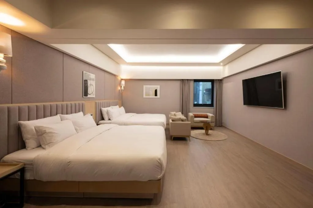 Bed in Hound Hotel Yeonsan