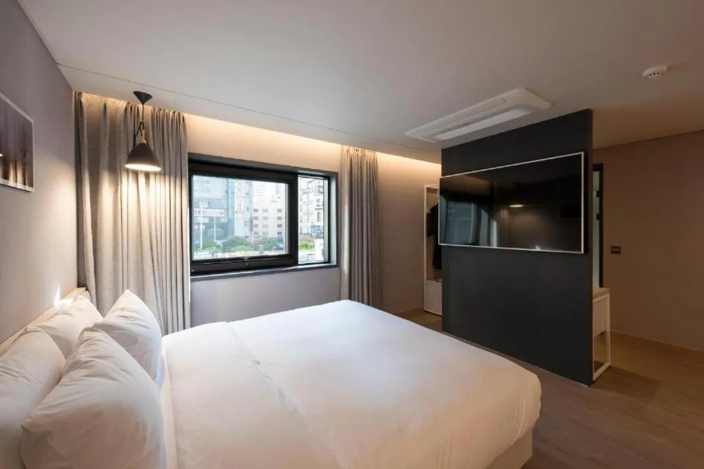 Bed in Hound Hotel Yeonsan