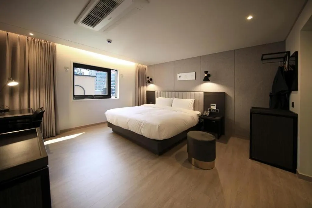 Bed in Hound Hotel Yeonsan