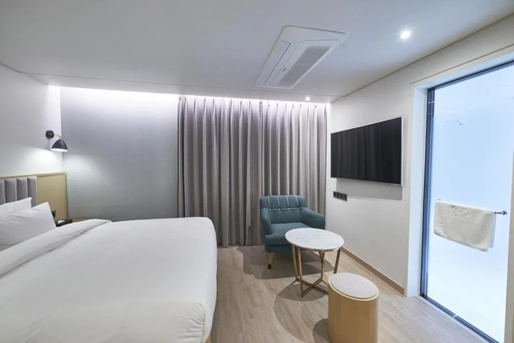 Bed in Hound Hotel Yeonsan