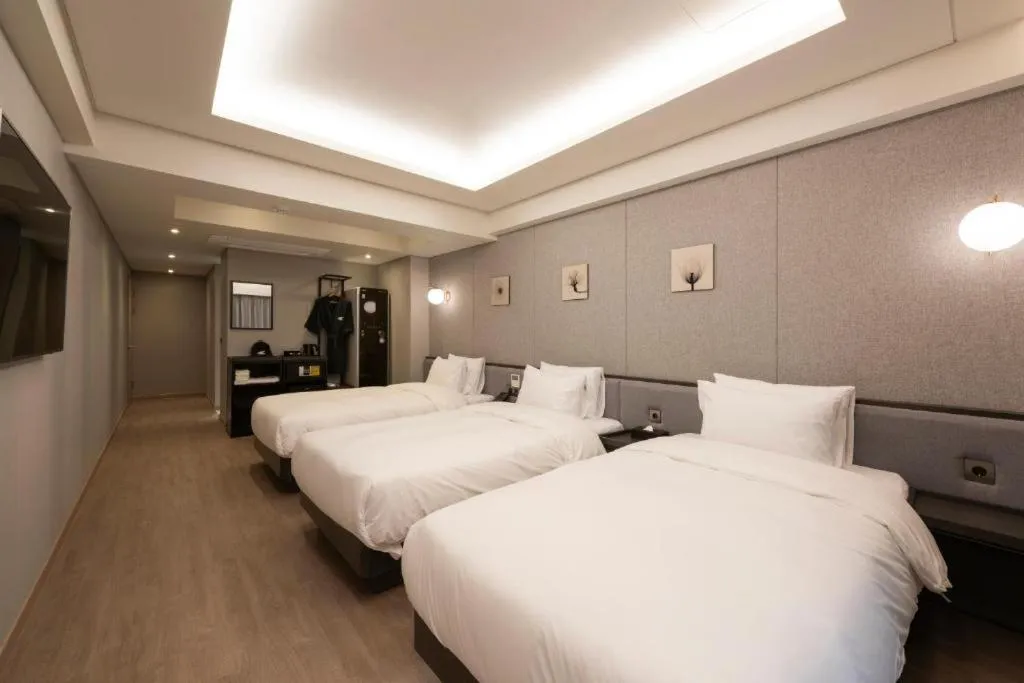 Bed in Hound Hotel Yeonsan