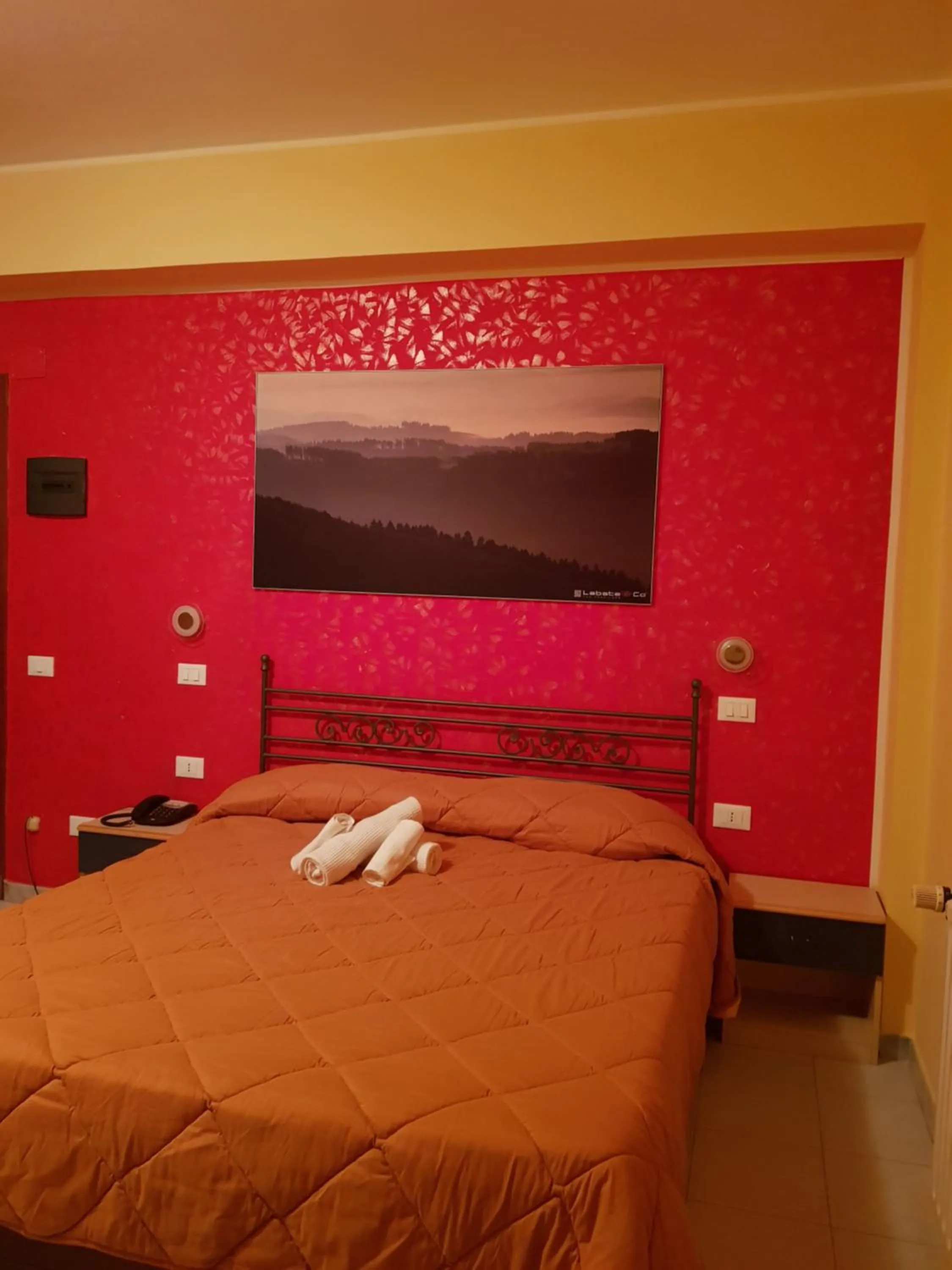 Bed in Hotel Mariagrazia