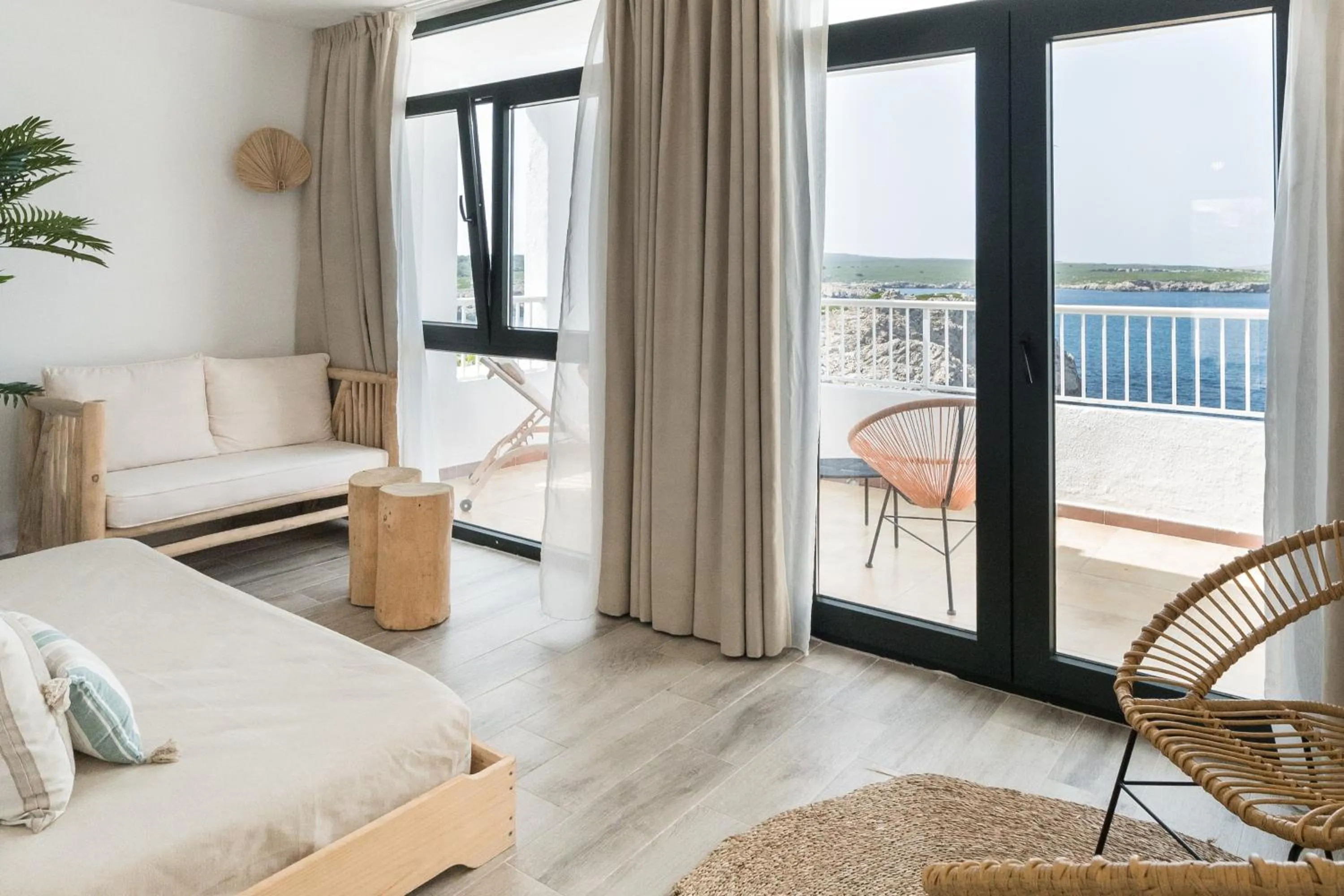 Natural landscape, Bed in Beach Club Menorca