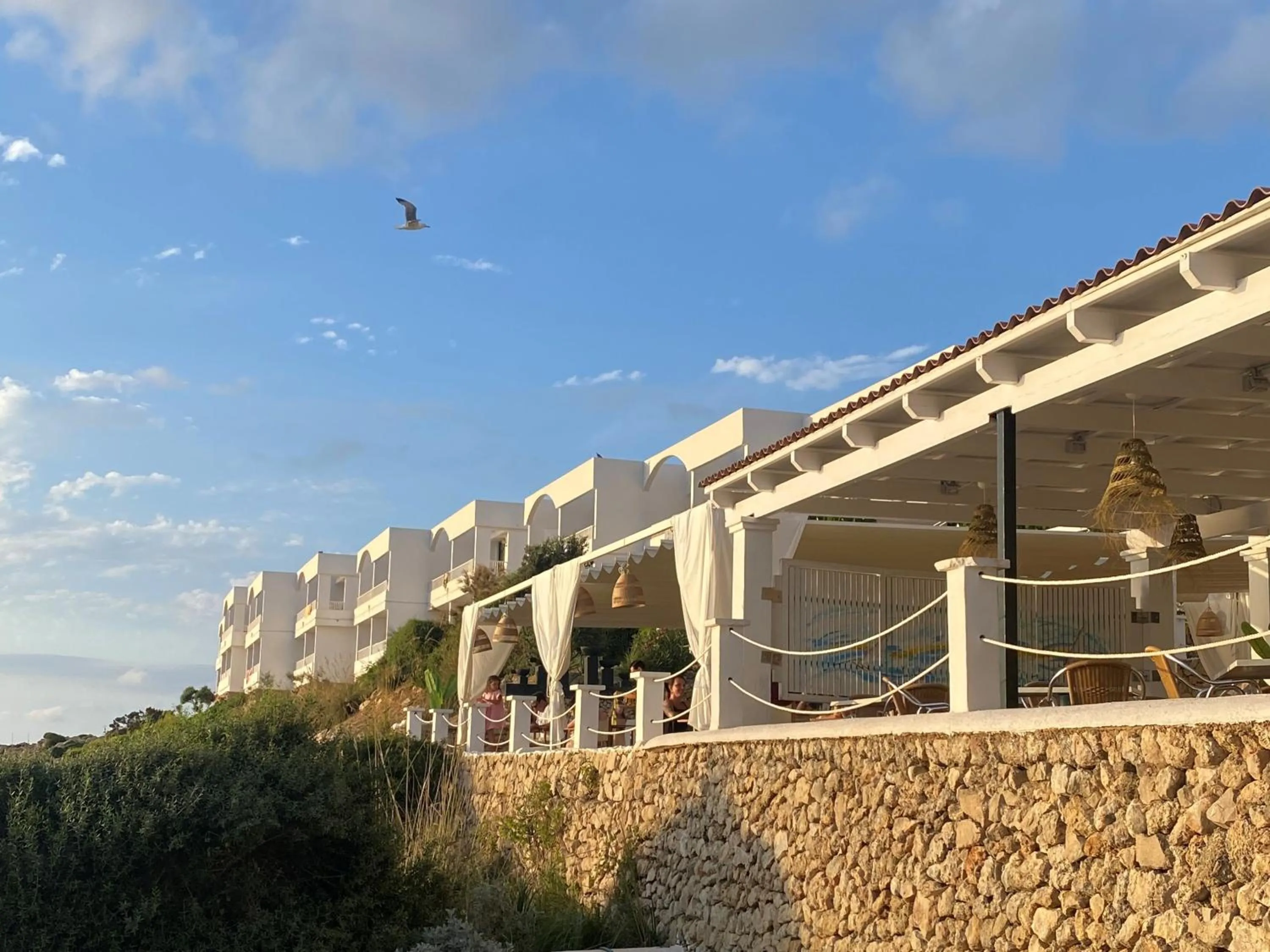 Restaurant/places to eat in Beach Club Menorca