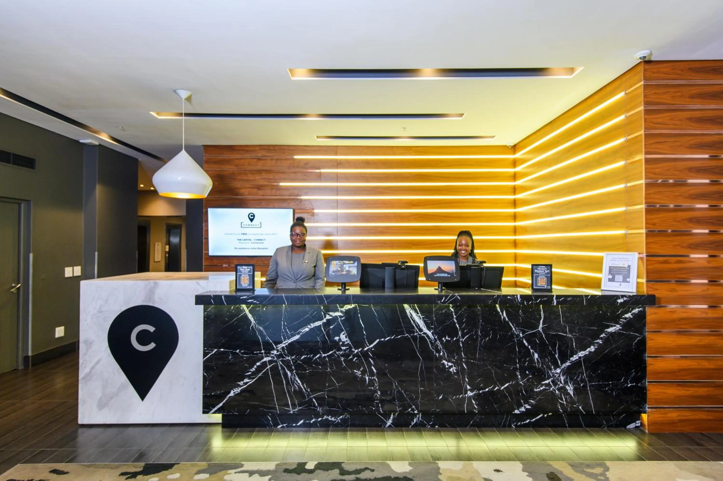 Lobby or reception in The Capital Mirage