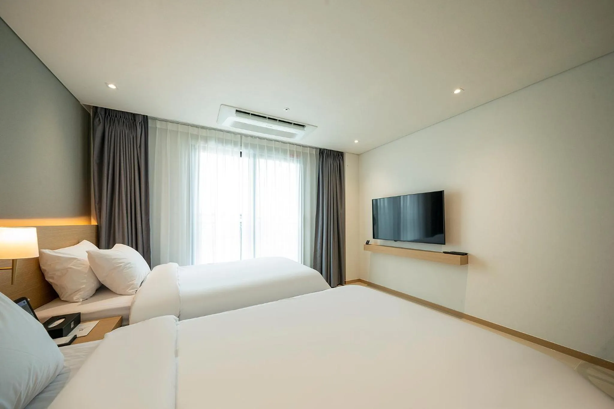 Decorative detail, Bed in Chestertons Gyeongju