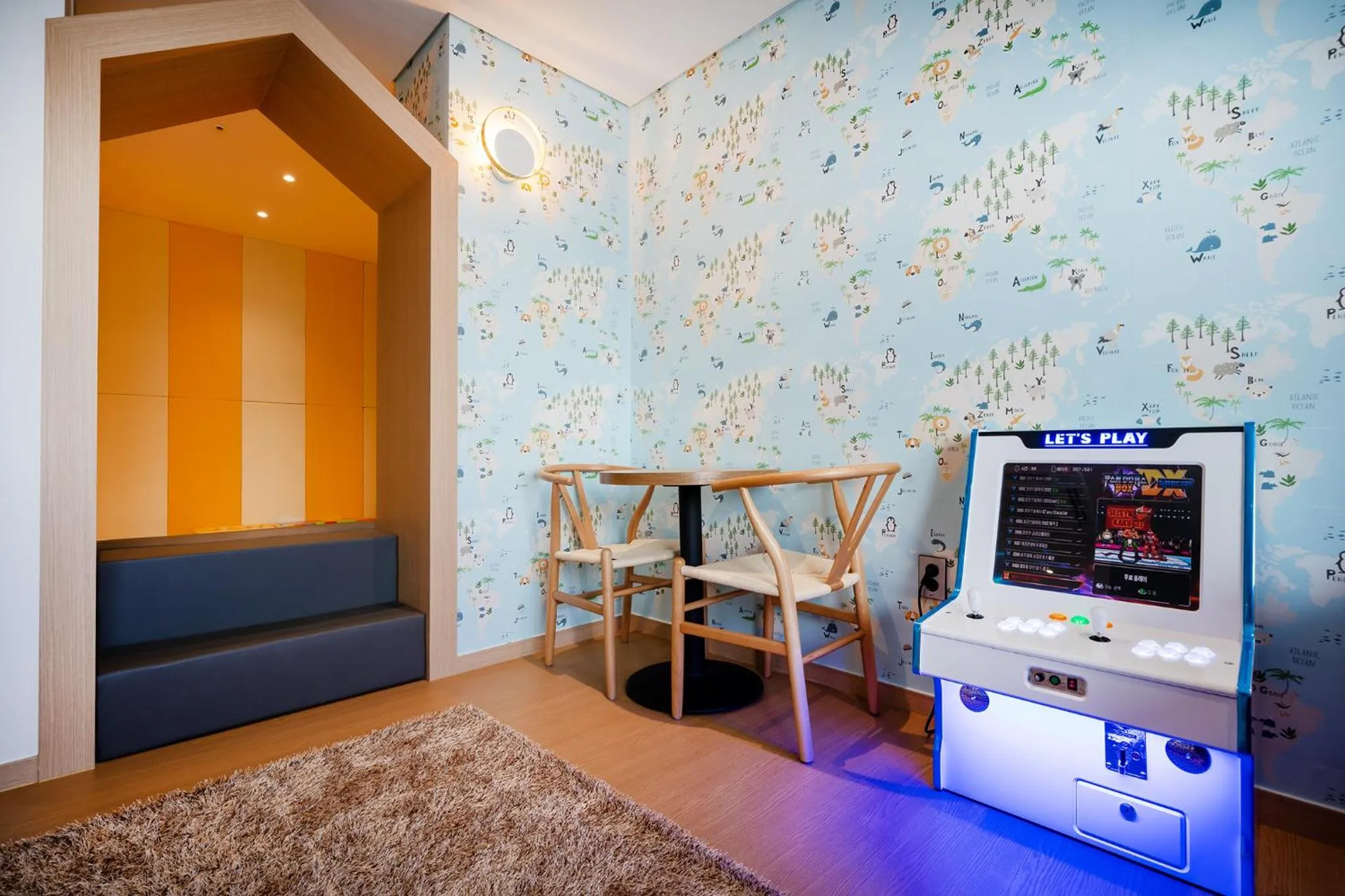 Decorative detail, Bed in Chestertons Gyeongju